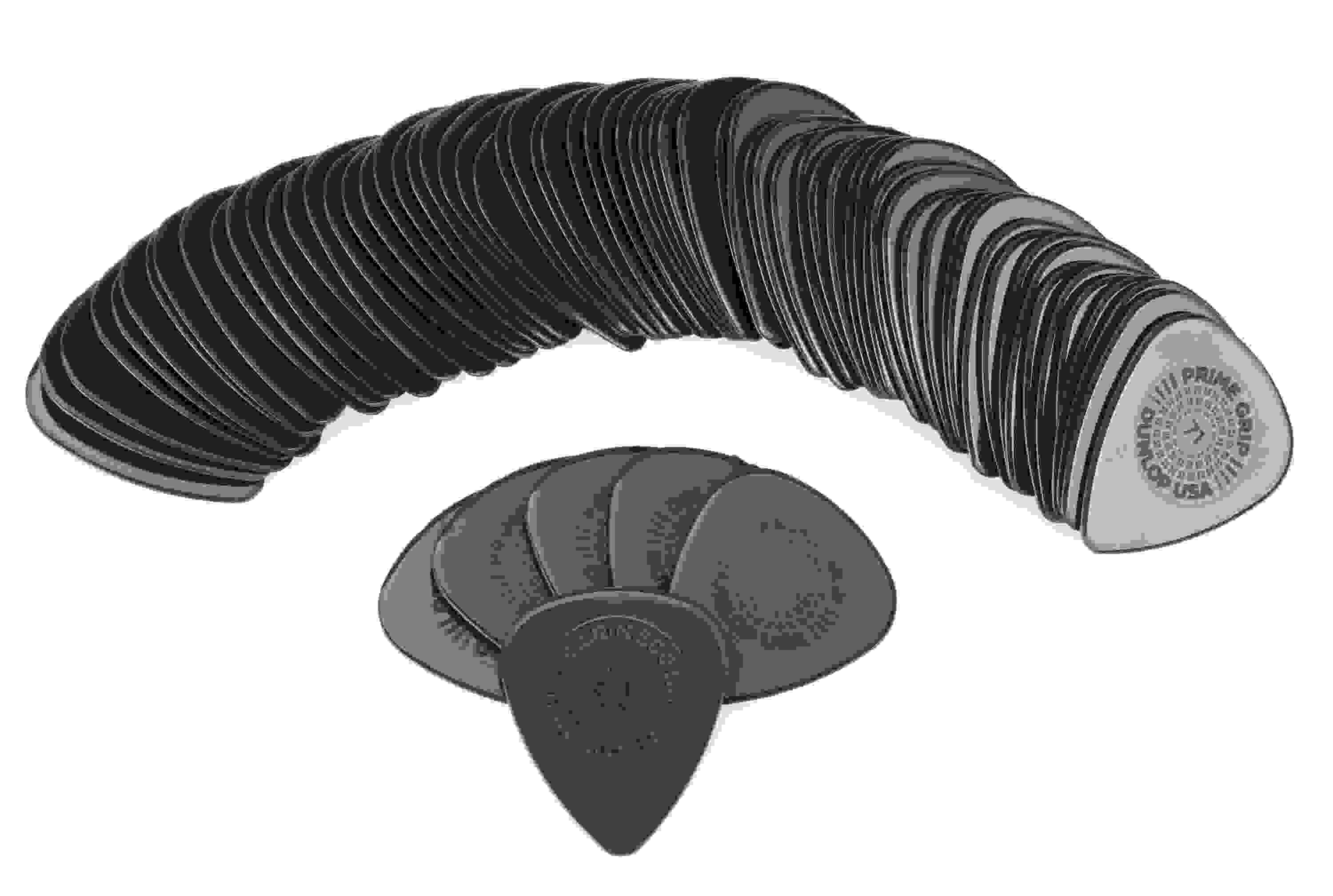 Dunlop 450R071 Prime Grip Delrin 500 Guitar Picks .71mm 72-pack