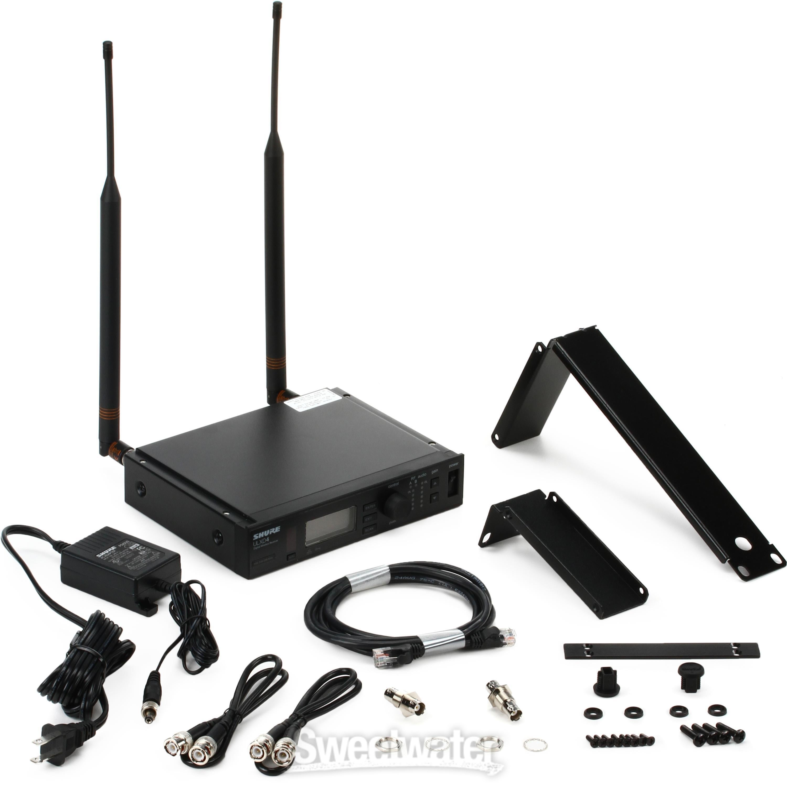 Shure ULXD4 Digital Wireless Receiver - H50 Band | Sweetwater