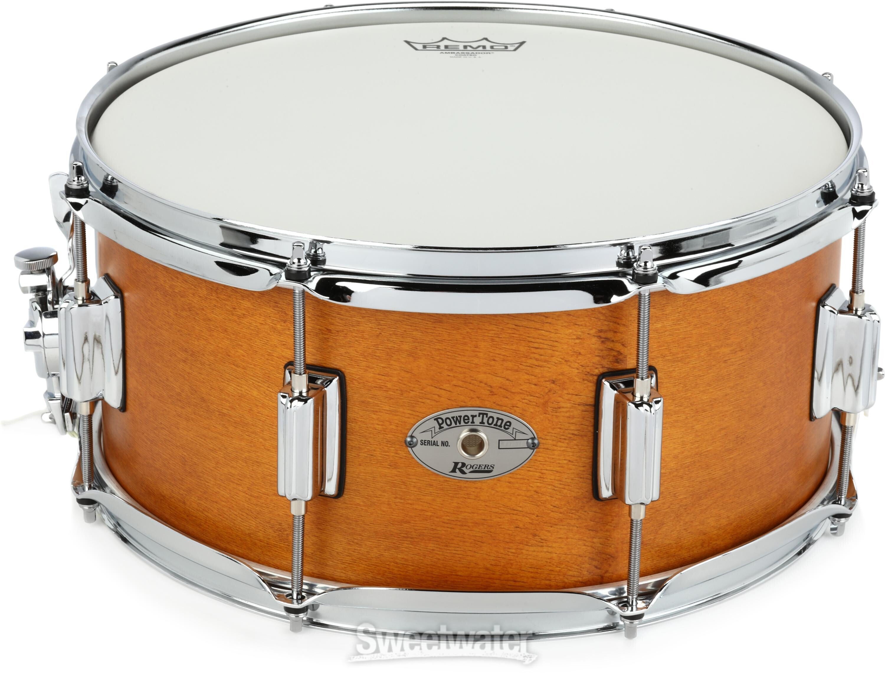 Tower Series Snare Drum - 6.5-inch x 14-inch, Satin Fruitwood