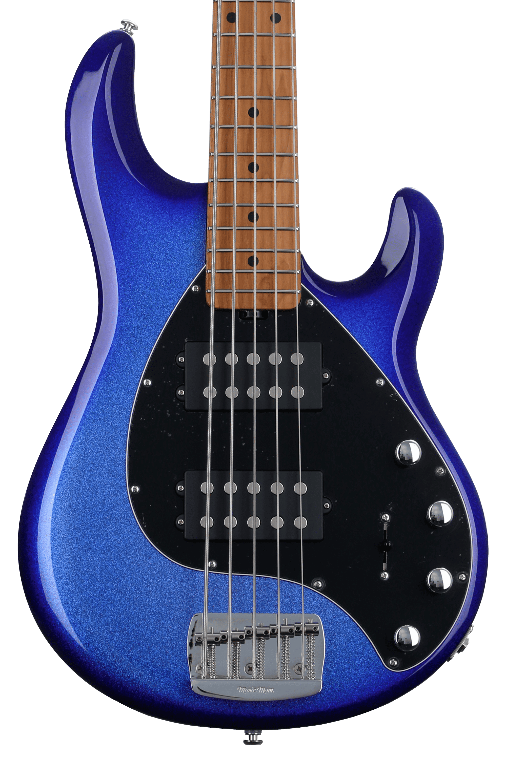  Man ライブBlu-ray8点 Ernie Ball Music Man BFR StingRay - Brilliant Blue | Sweetwater