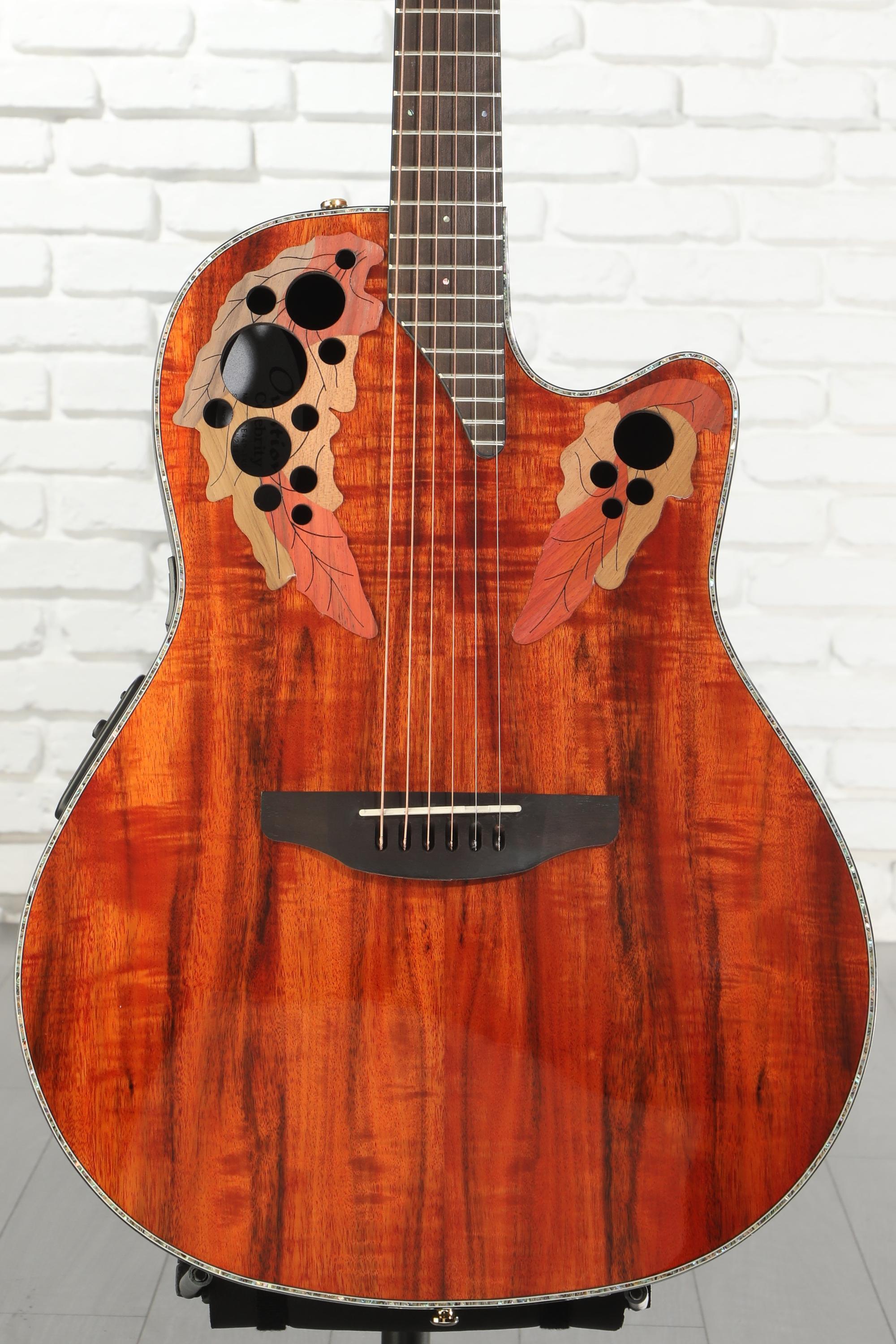 Ovation Celebrity Elite Plus CE44P-FKOA Mid-Depth Acoustic