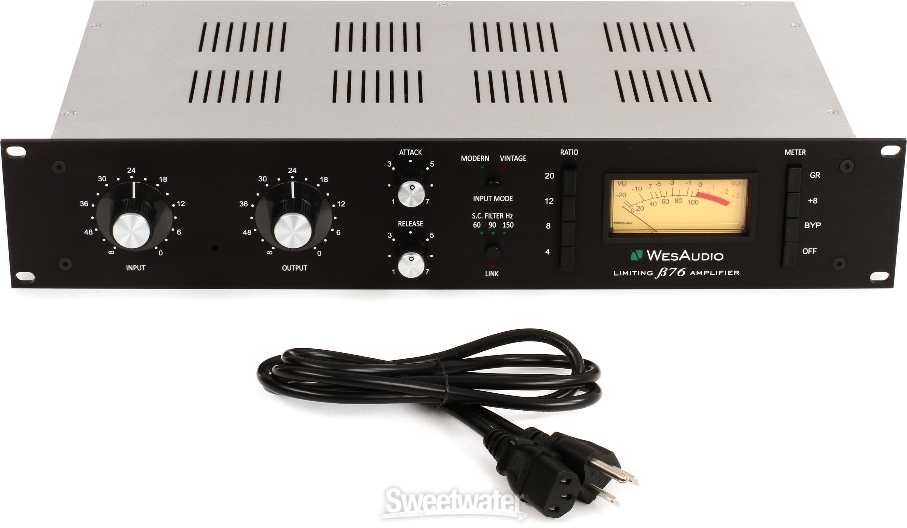 WesAudio Beta76 FET Compressor/Limiter Reviews | Sweetwater