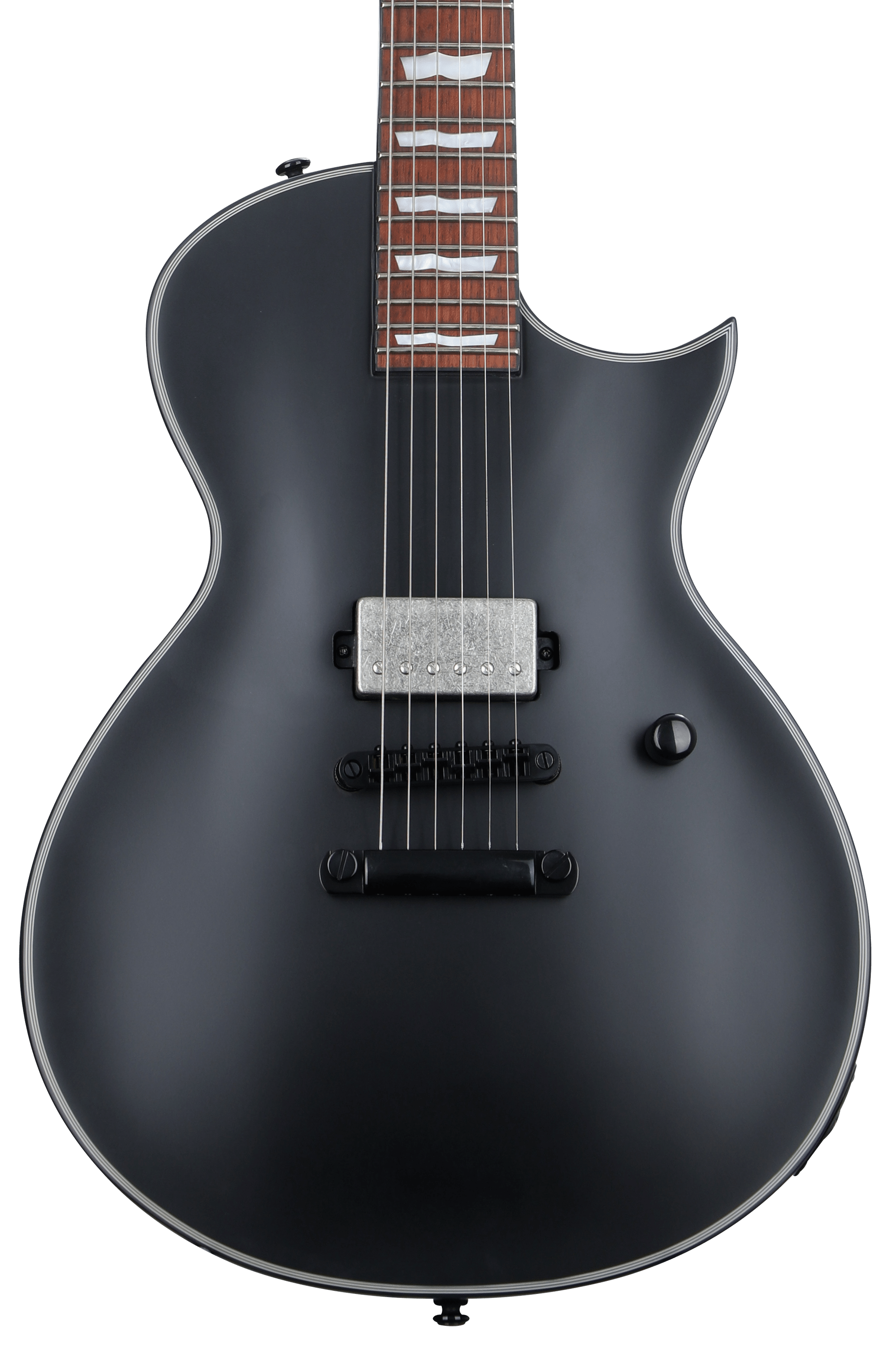 ESP LTD EC-201 Electric Guitar - Black Satin | Sweetwater