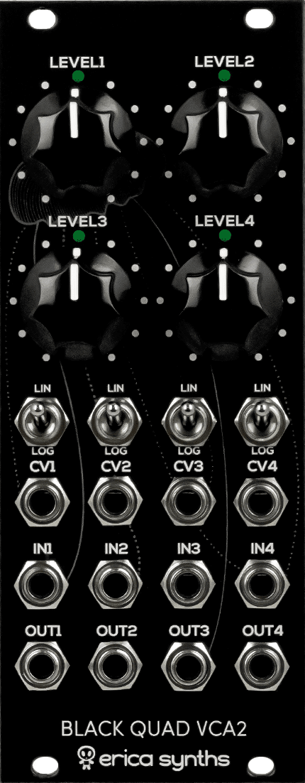 Erica Synths Fusion VCA/Waveshaper/Ringmodulator Tube-based