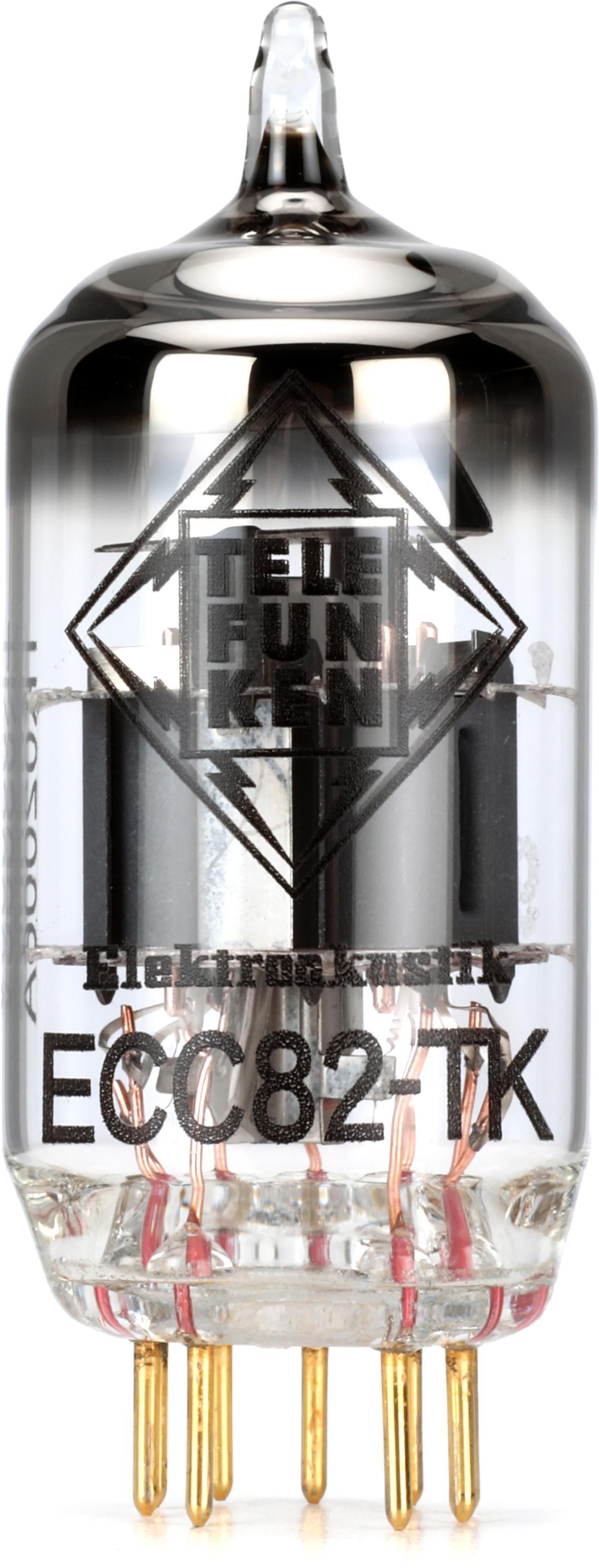 ECC83 TELEFUKEN 2本セット Telefunken ECC83-TK Black Diamond Series Preamp Tubes