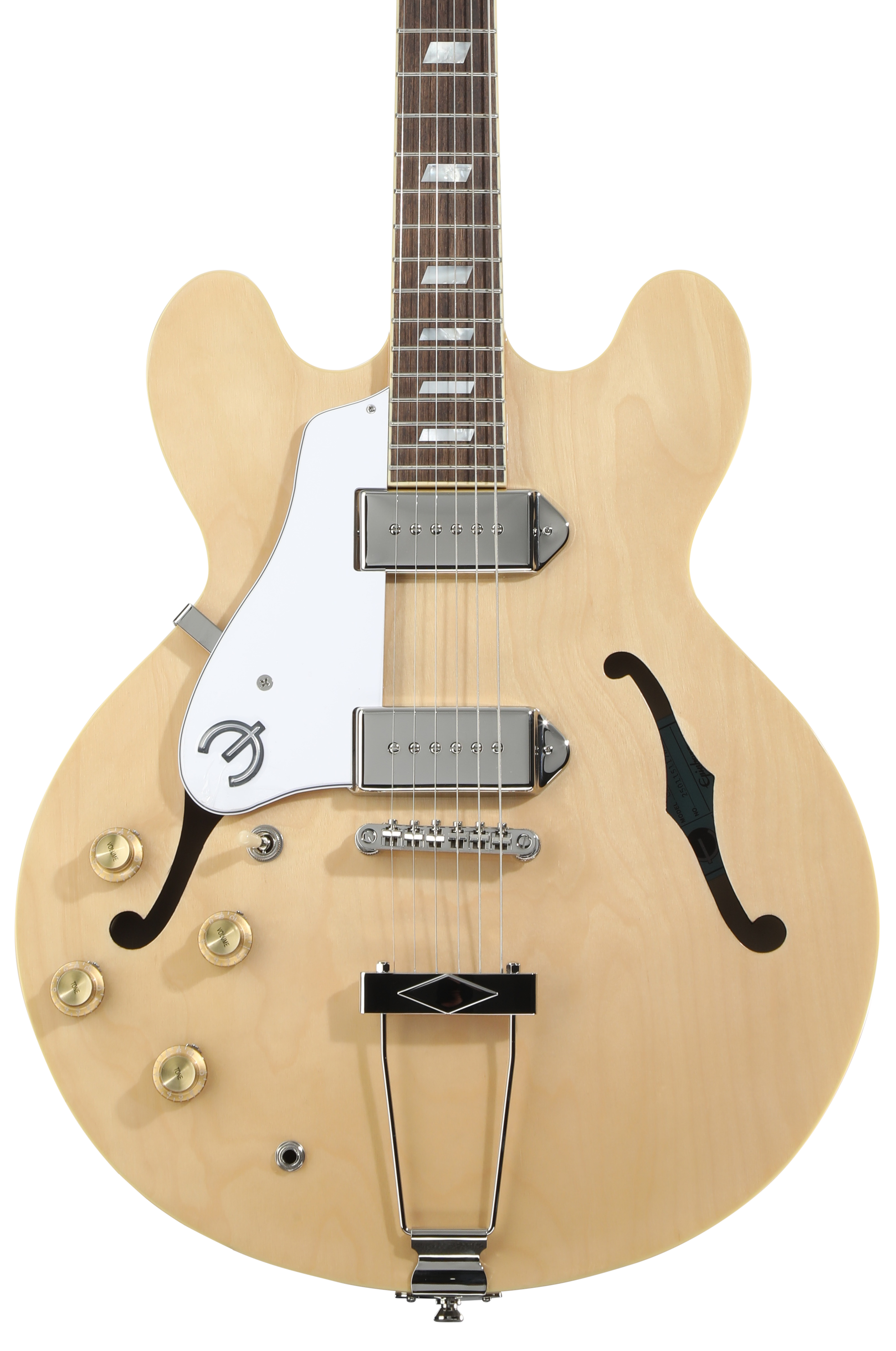 Epiphone Casino Hollowbody Electric Guitar - Natural | Sweetwater