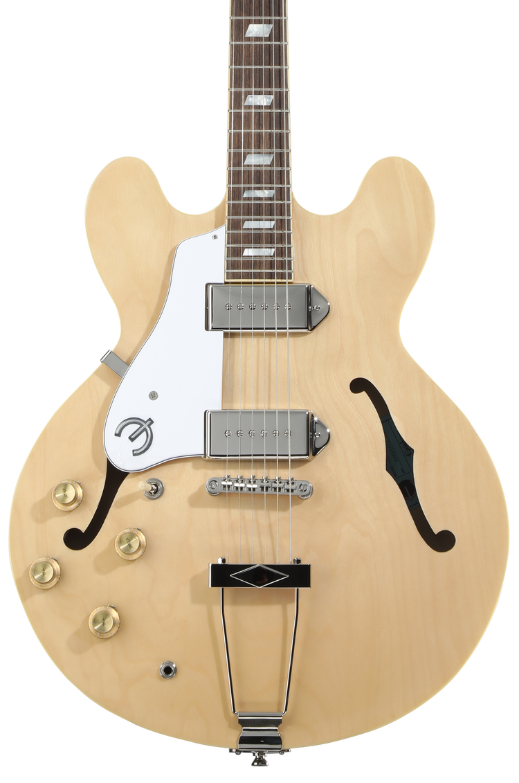 Epiphone Casino Hollowbody Electric Guitar - Natural | Sweetwater