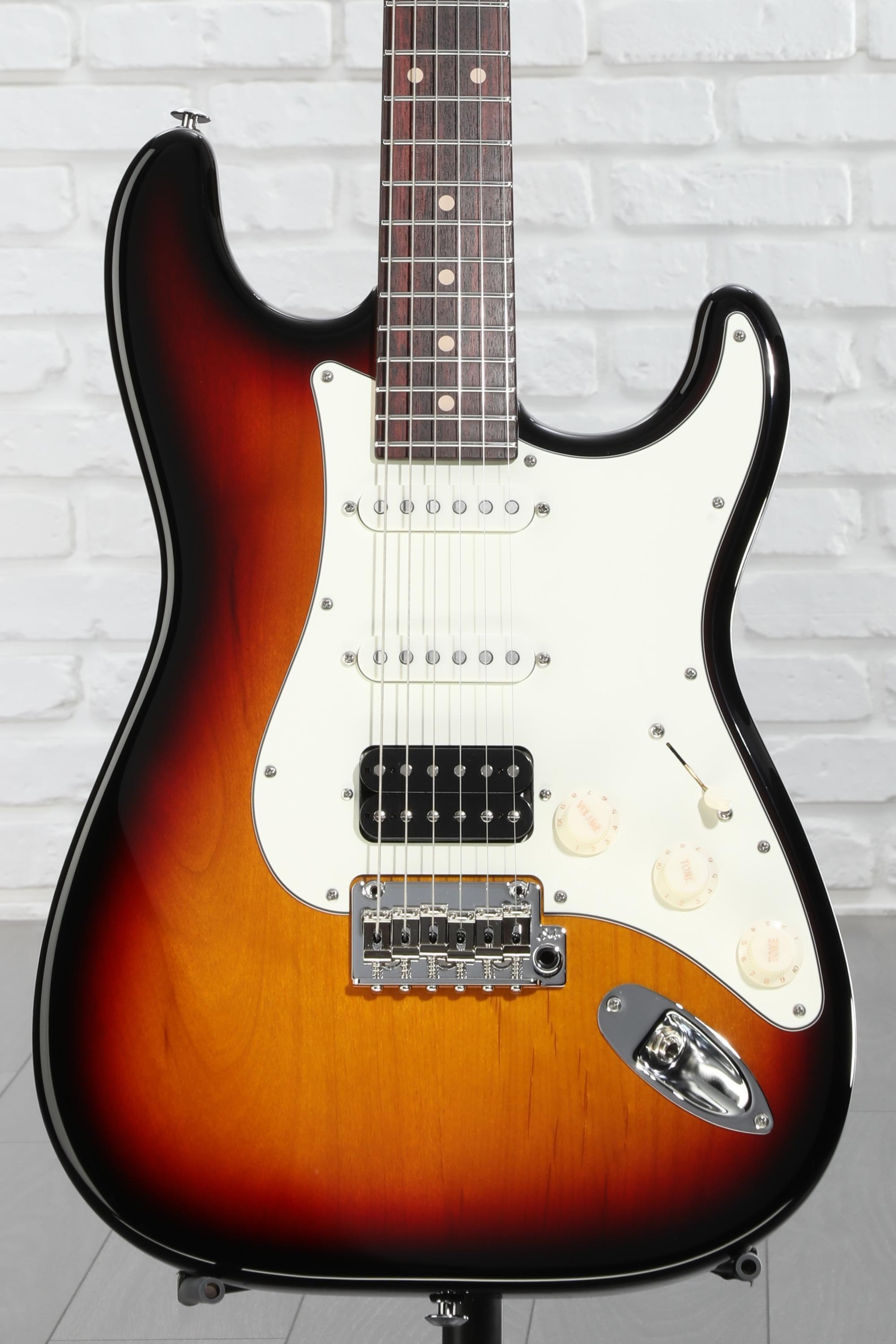 ギター Suhr classic S 3S Suhr Classic S SSS Electric Guitar - 3-tone Burst with Maple