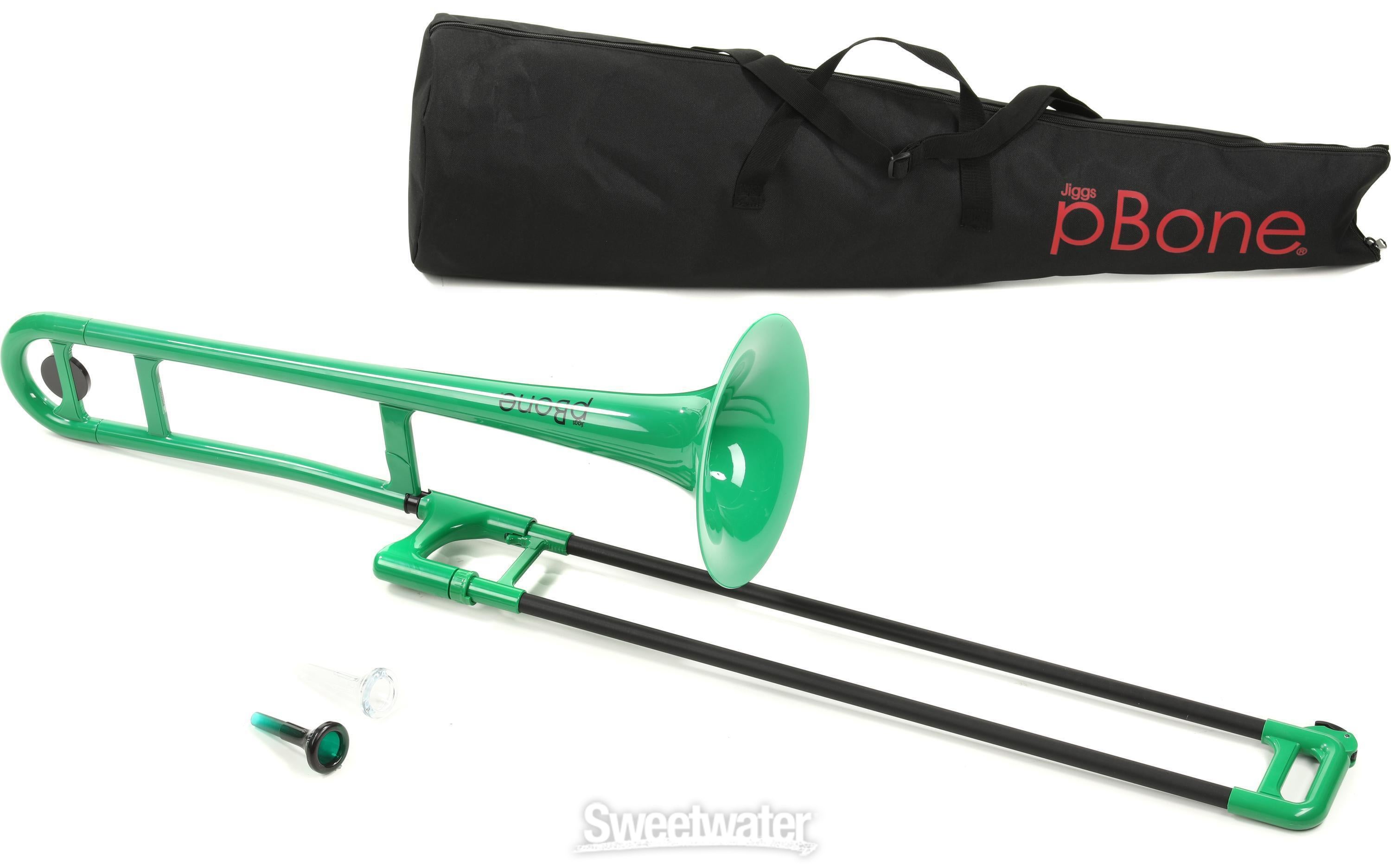 pBone Music pBone Trombone - Green | Sweetwater