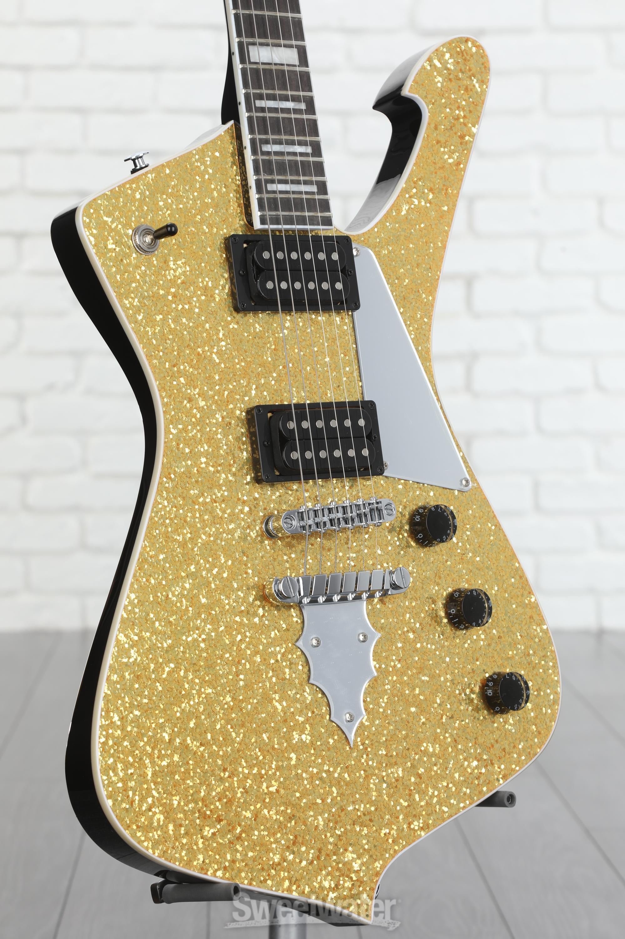 Ibanez Paul Stanley Signature PS60 Electric Guitar - Gold Sparkle ...