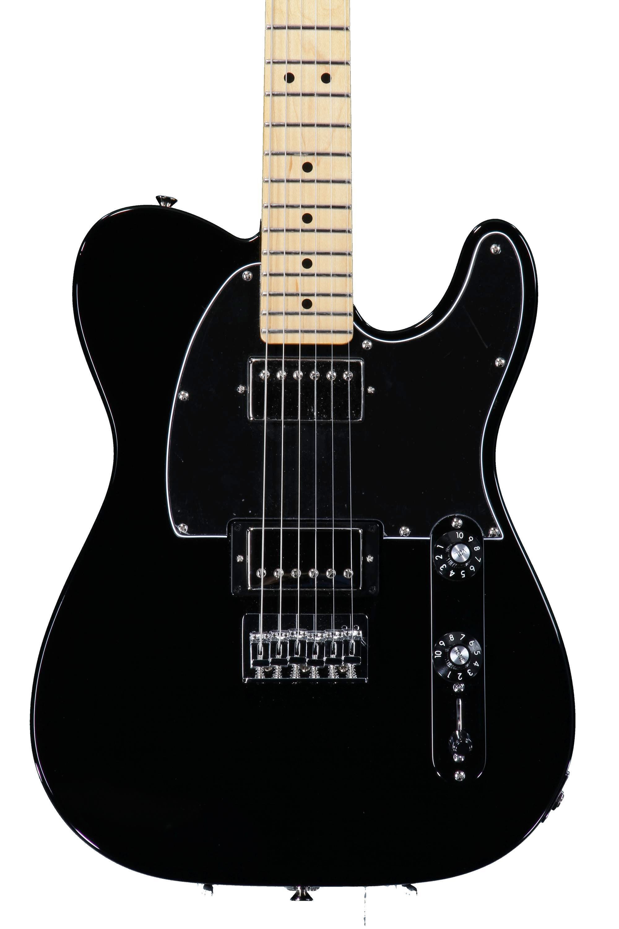 Fender Blacktop Telecaster HH - Black, Maple