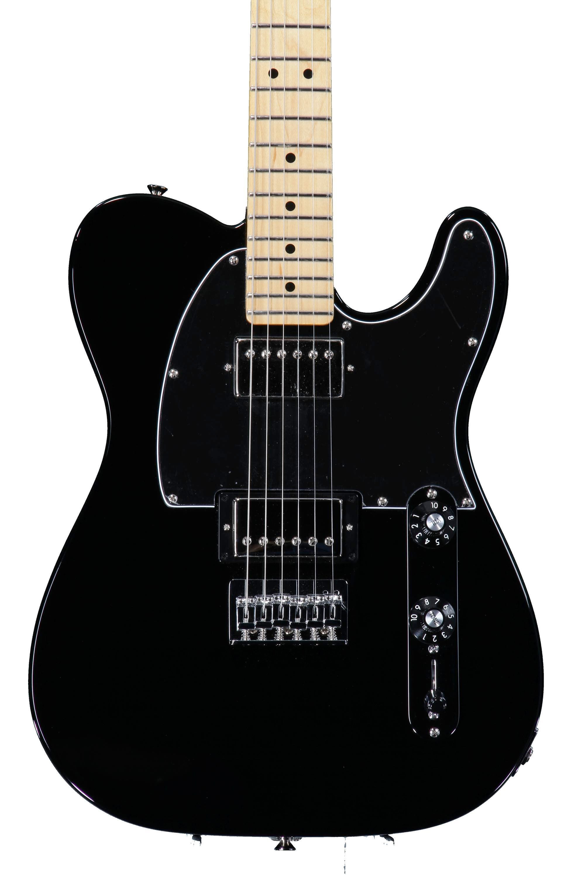 Fender Blacktop Telecaster HH - Black, Maple | Sweetwater