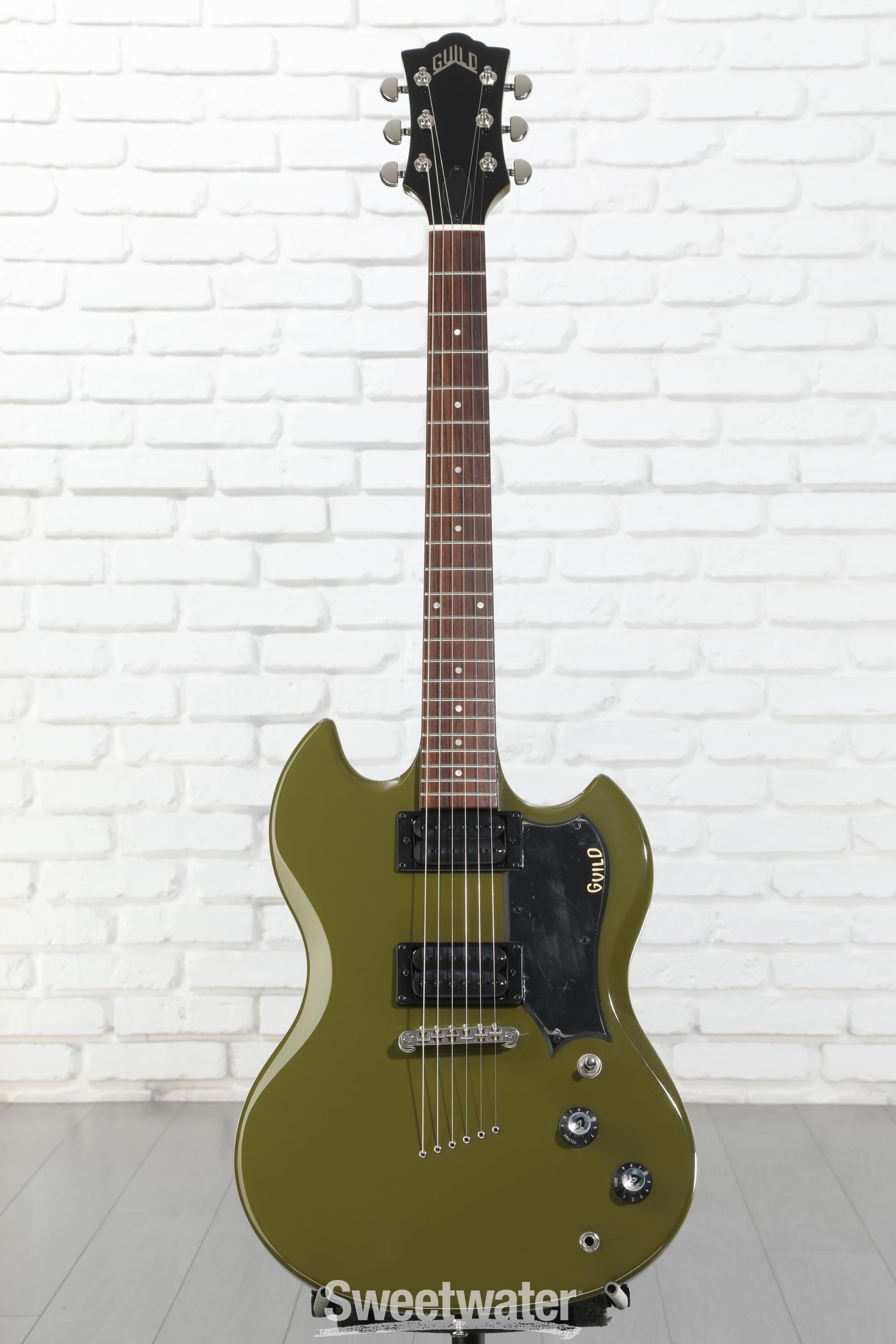 Guild Polara Electric Guitar - Phantom Green | Sweetwater