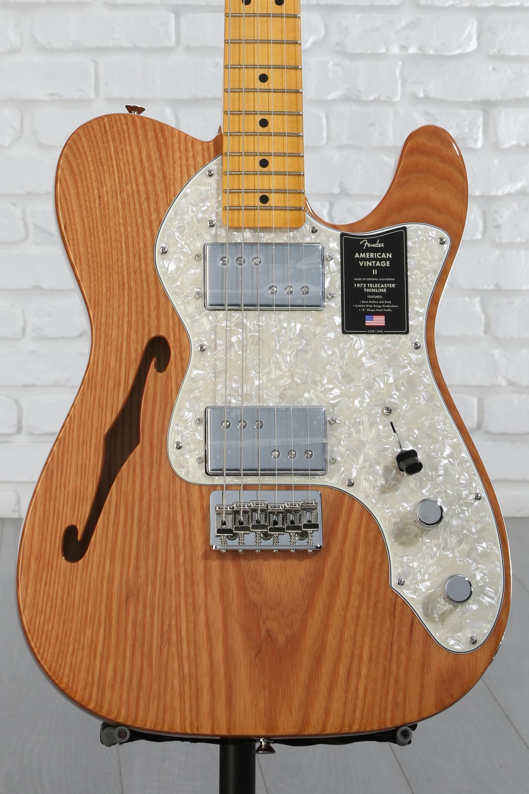 Fender American Vintage II 1972 Telecaster Thinline Electric