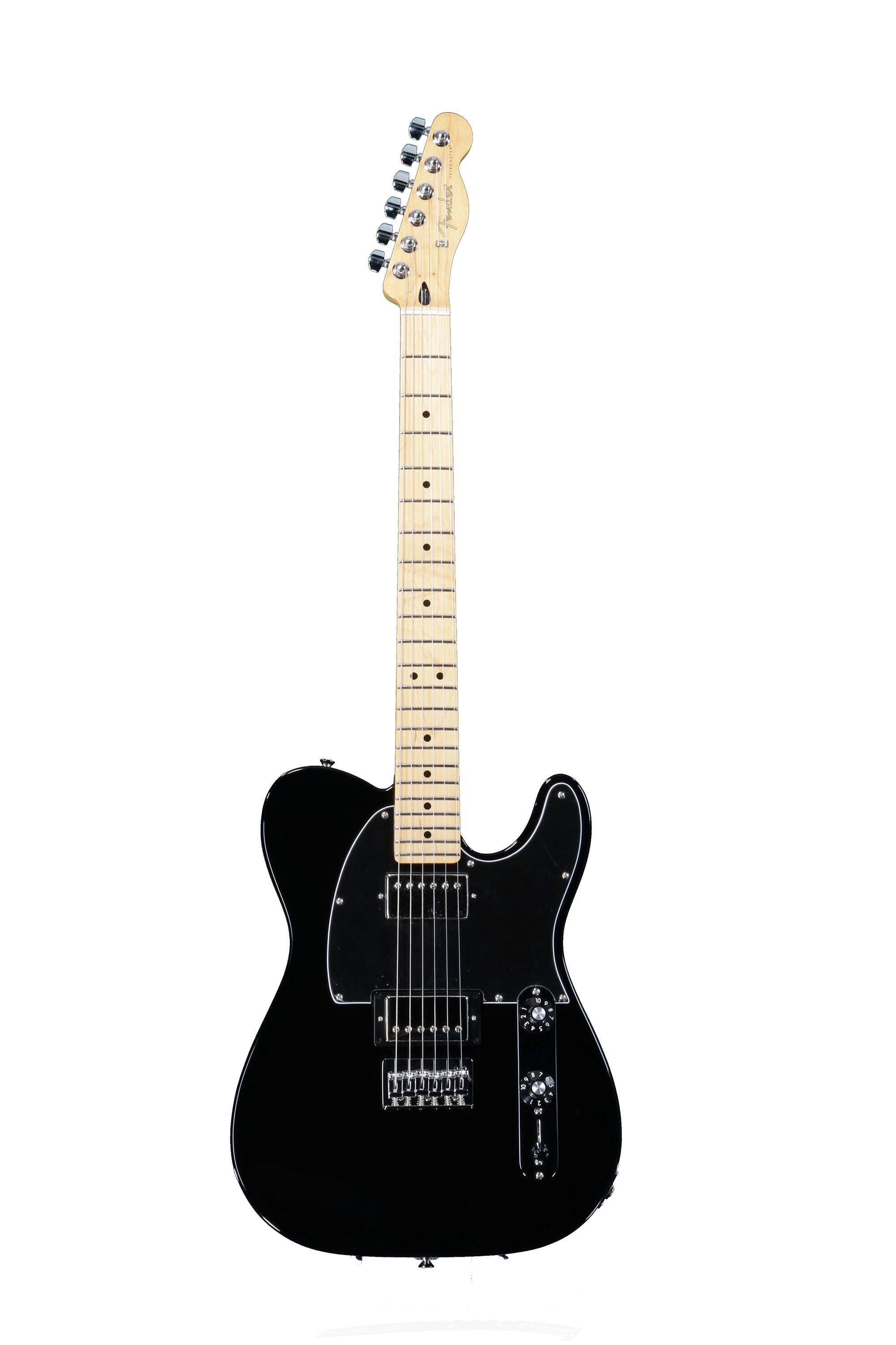 Fender Blacktop Telecaster HH - Black, Maple