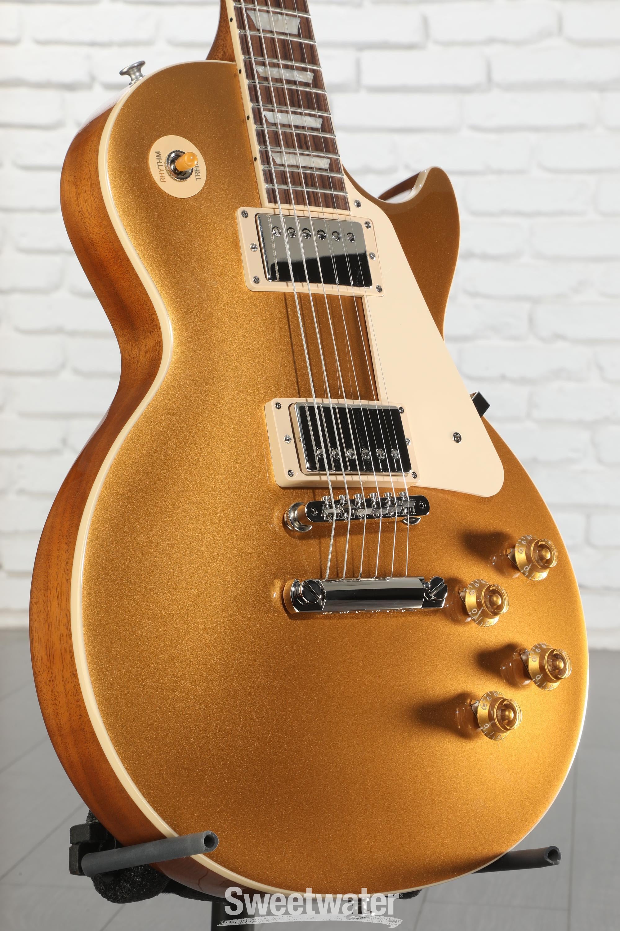 Gibson Les Paul Standard '50s Electric Guitar - Gold Top | Sweetwater