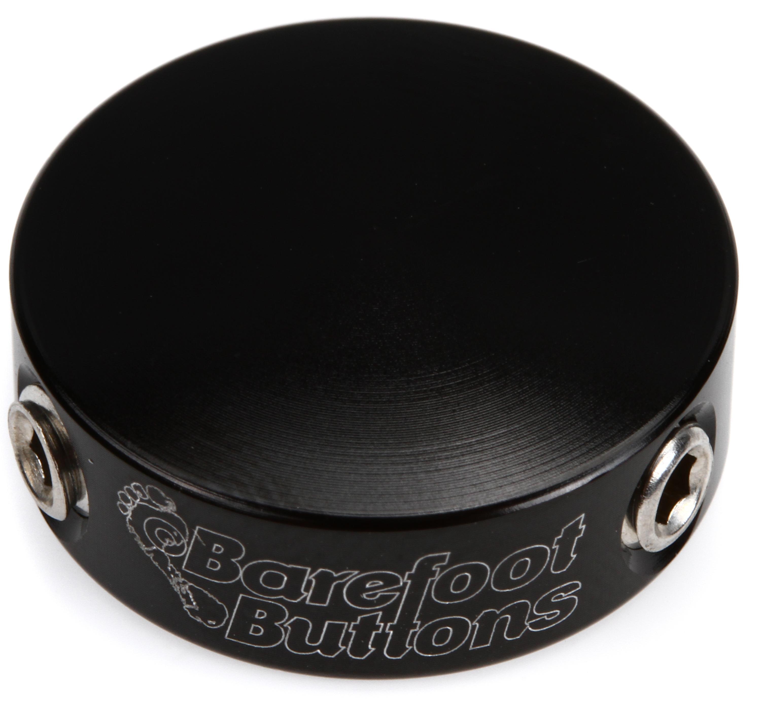 Barefoot Buttons V2 Mini Footswitch Cap - Black | Sweetwater