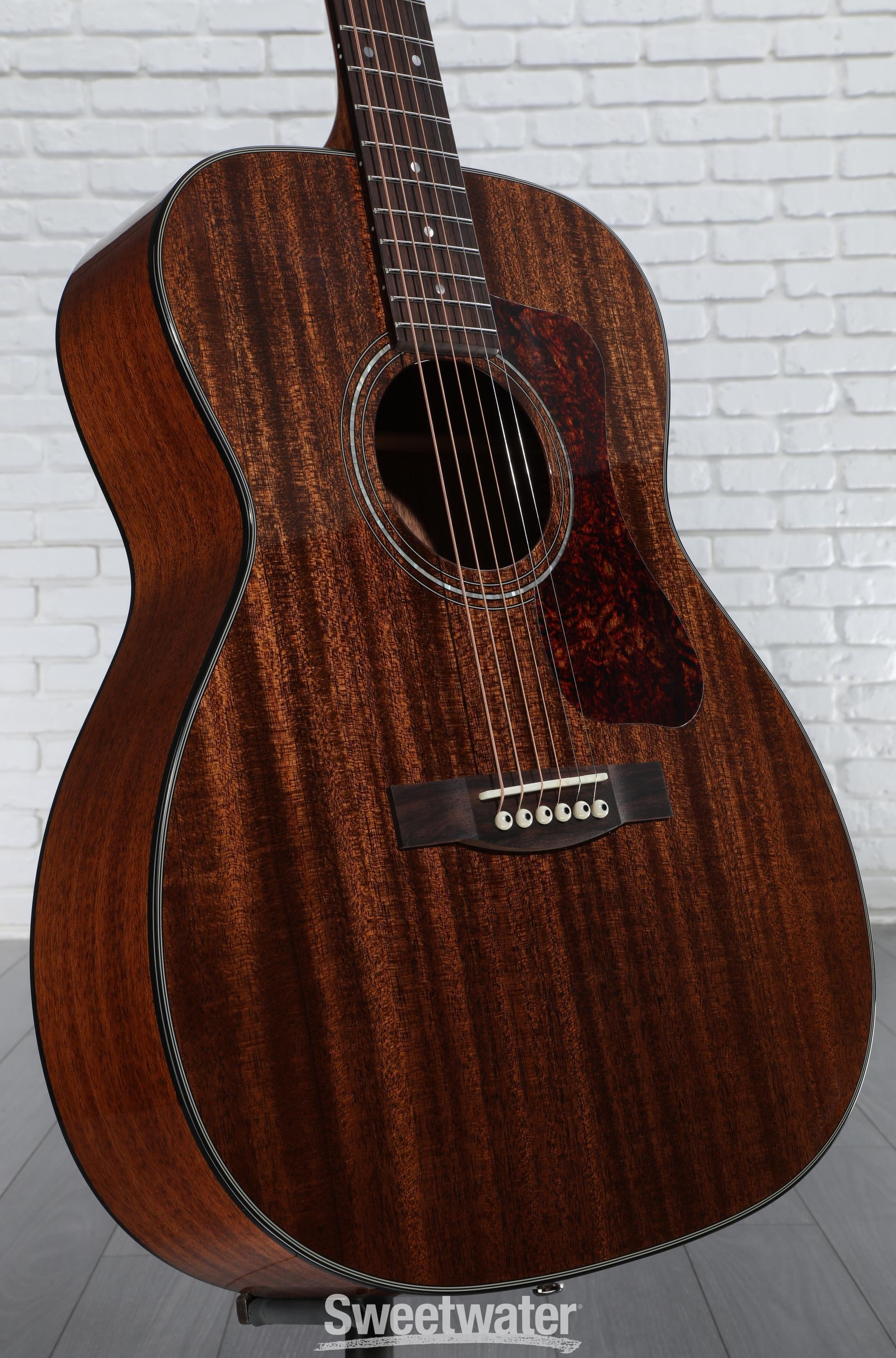 Guild OM-120, Orchestra Acoustic Guitar - Natural | Sweetwater