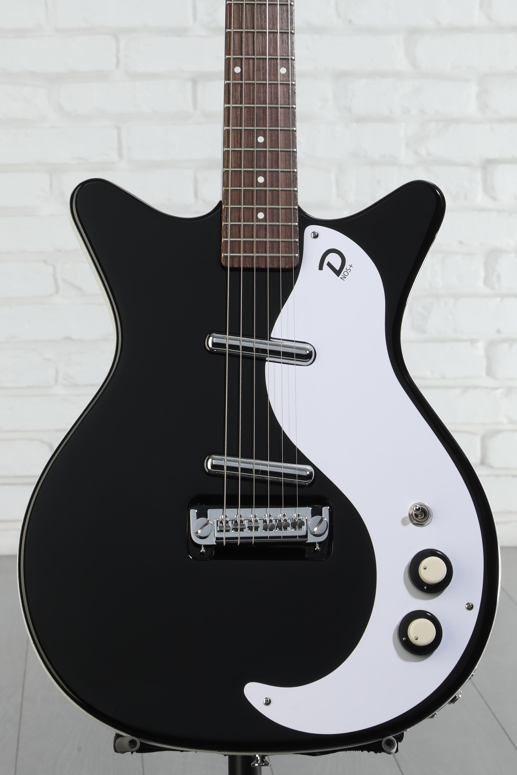 Danelectro '59M NOS+ Semi-hollowbody Electric Guitar - Black
