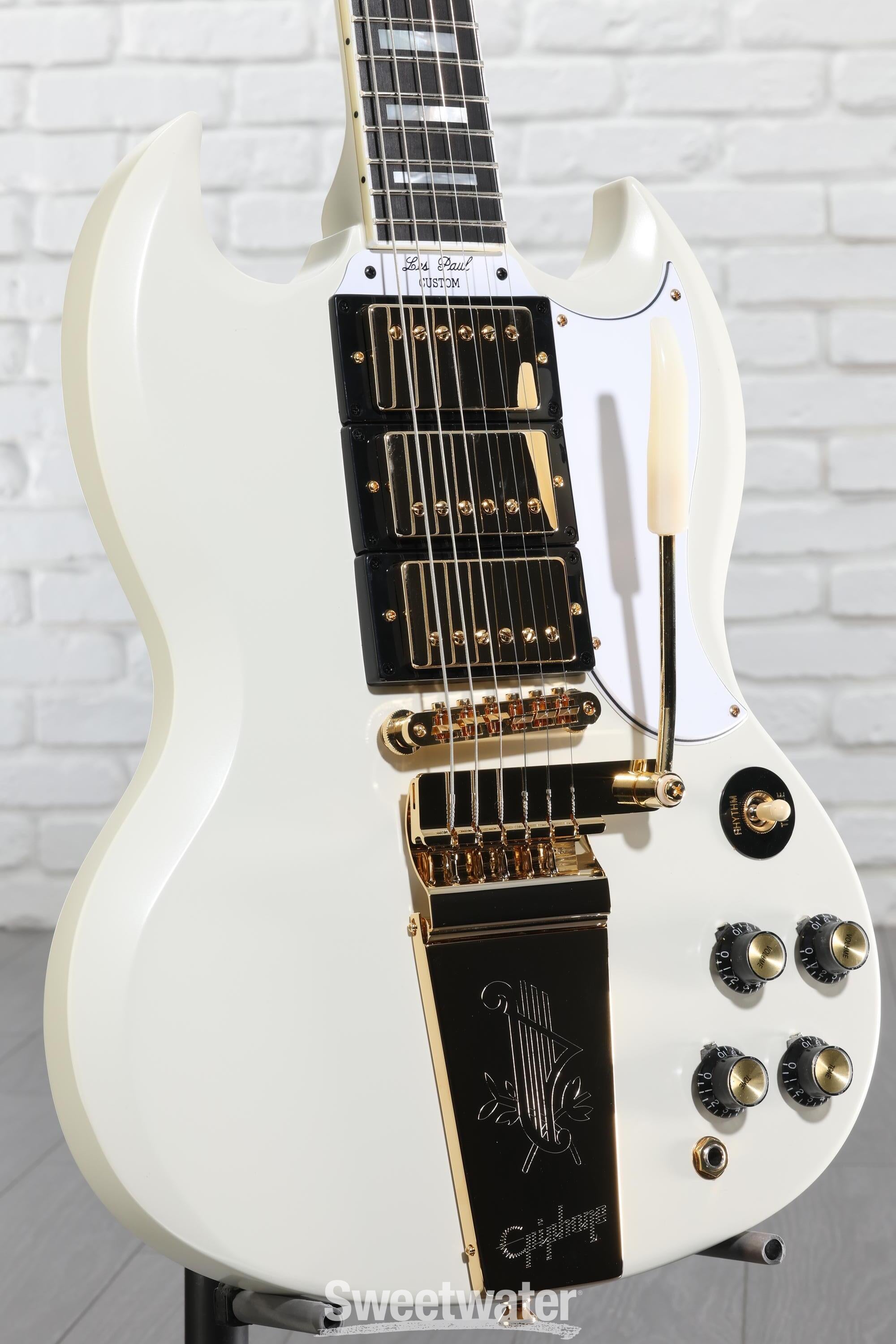Epiphone 1963 SG Custom Electric Guitar - Classic White VOS