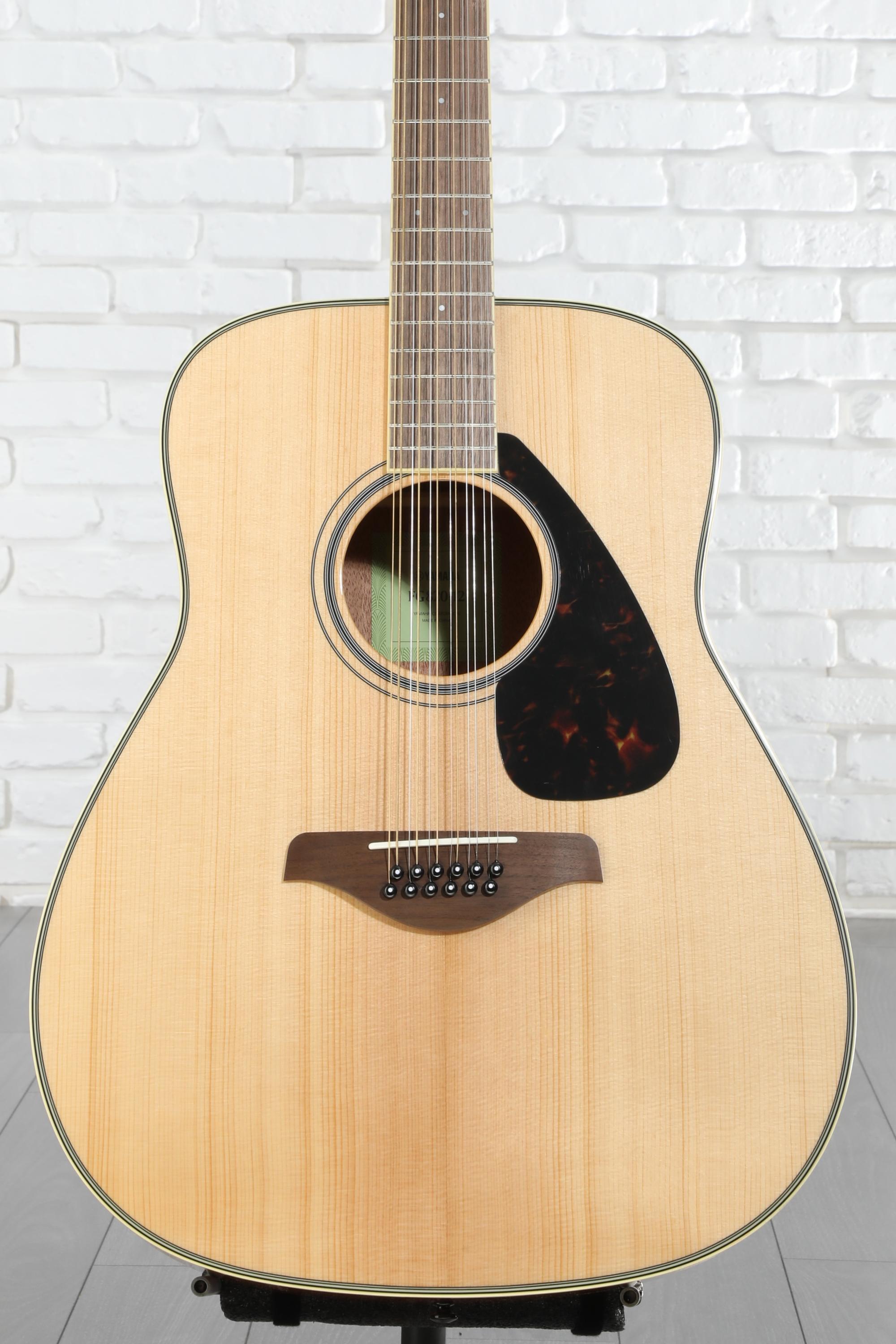 Yamaha FG820-12 12-string Acoustic Guitar - Natural | Sweetwater