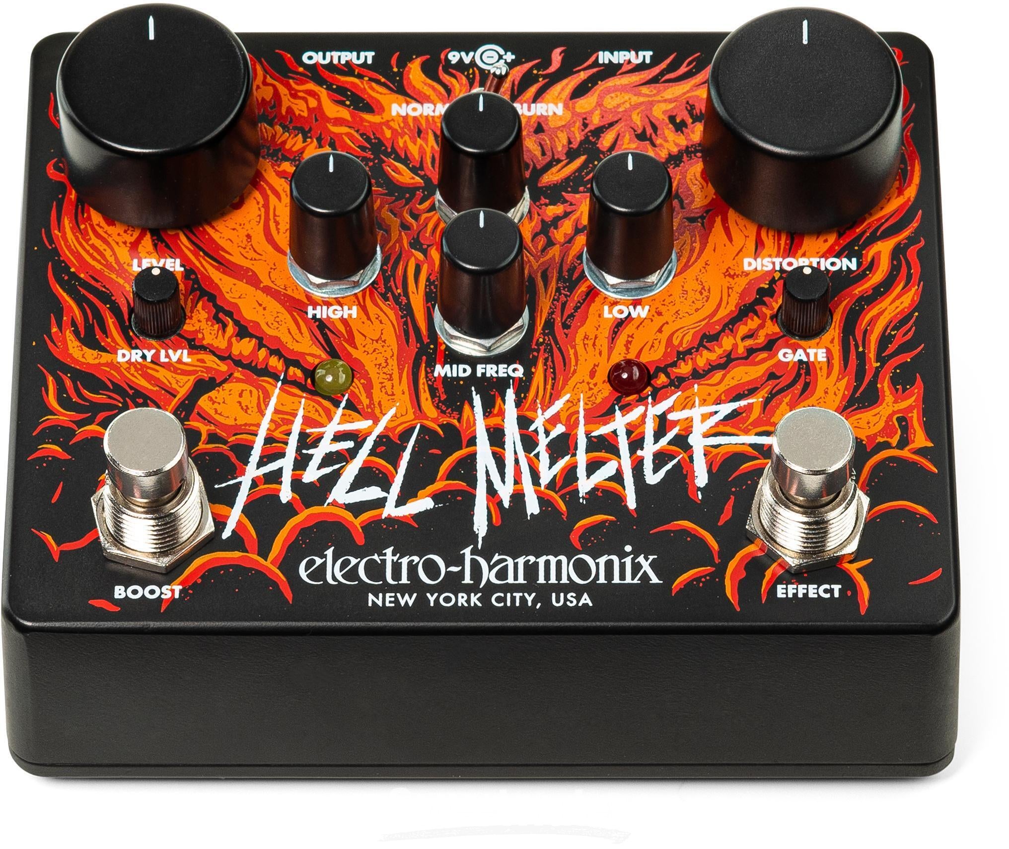 Electro-Harmonix Hell Melter Distortion Pedal