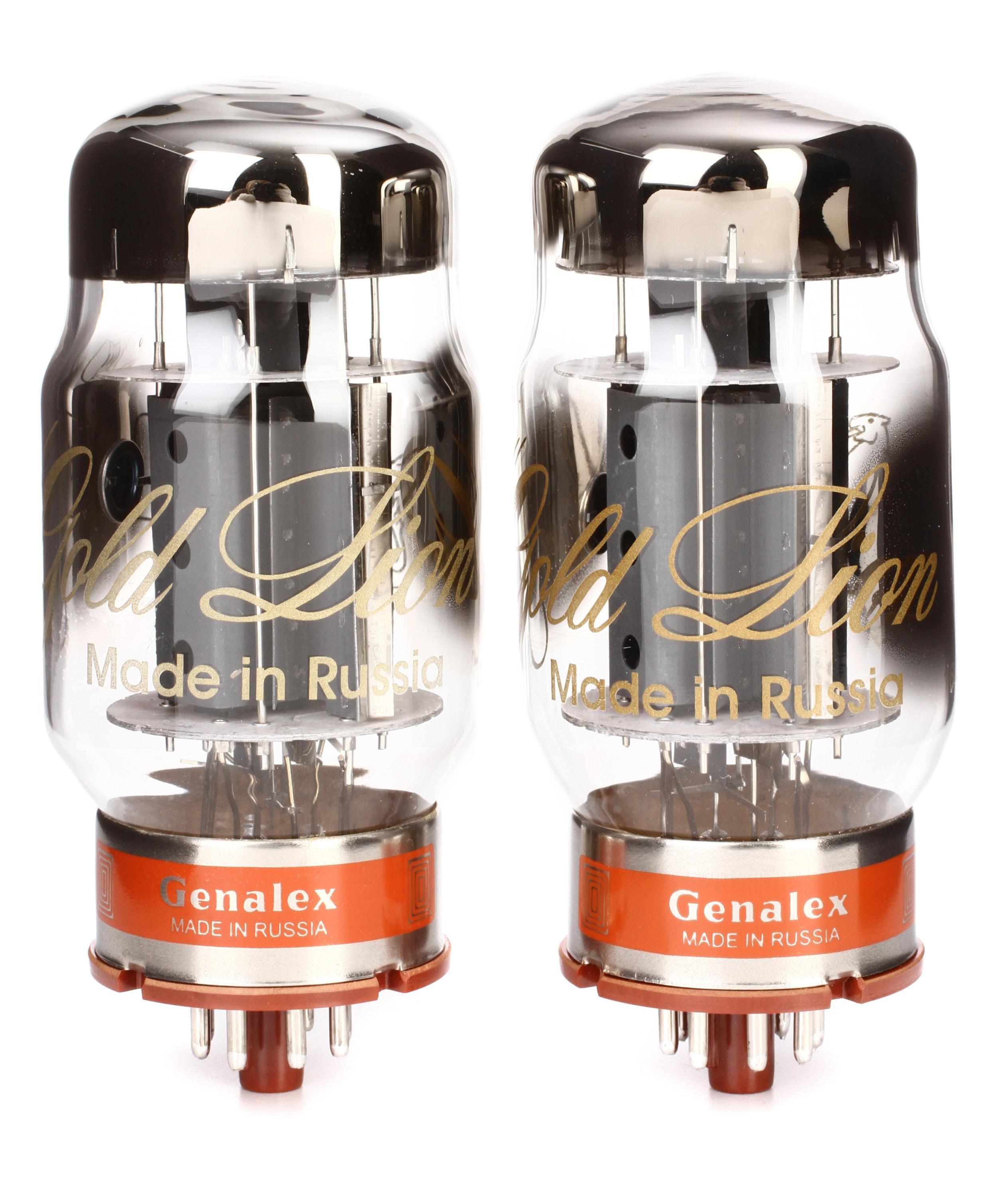 Genalex Gold Lion KT88 Power Tubes - Matched Duet | Sweetwater