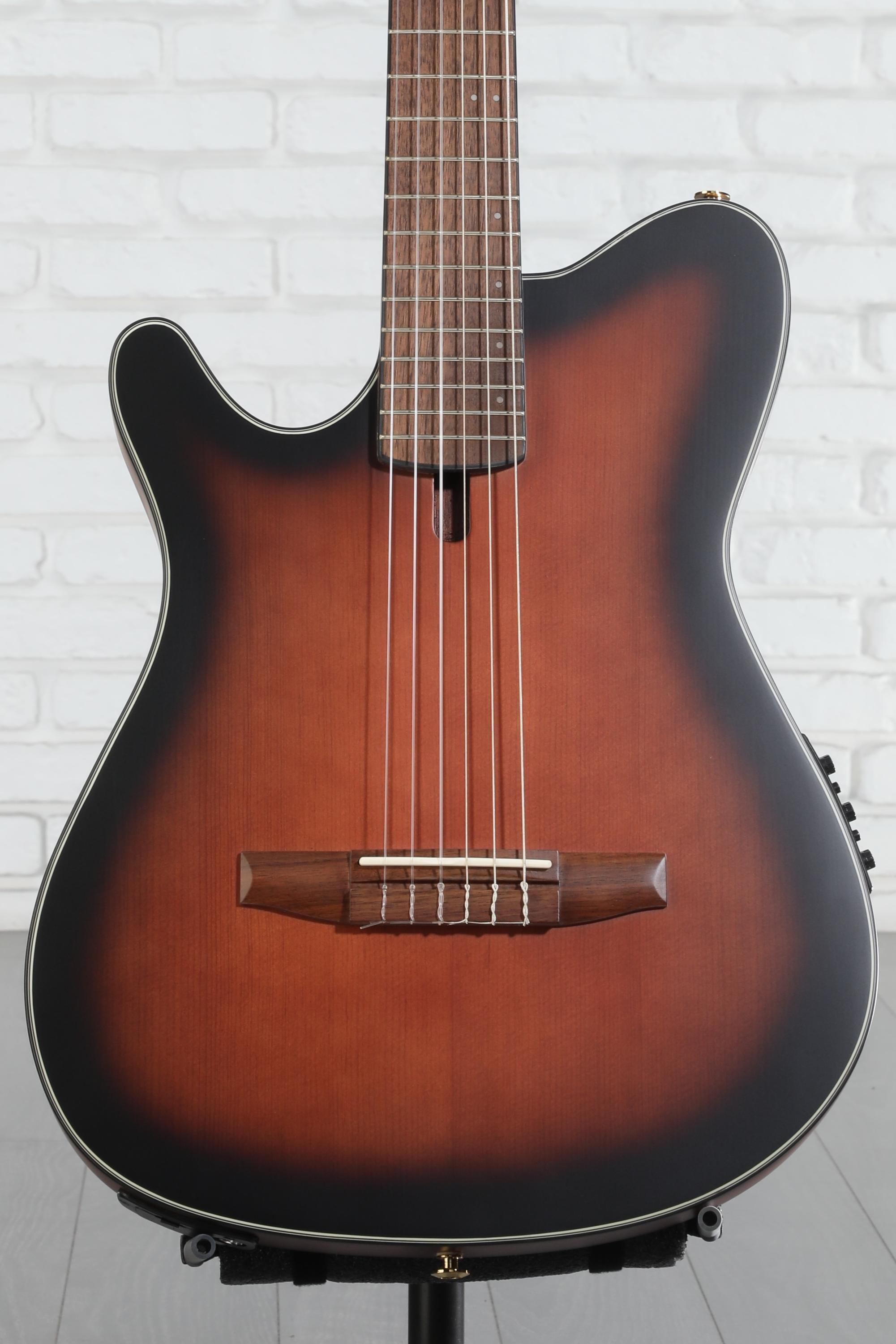 Ibanez FRH10N Thinline Left-handed Nylon Acoustic-electric Guitar