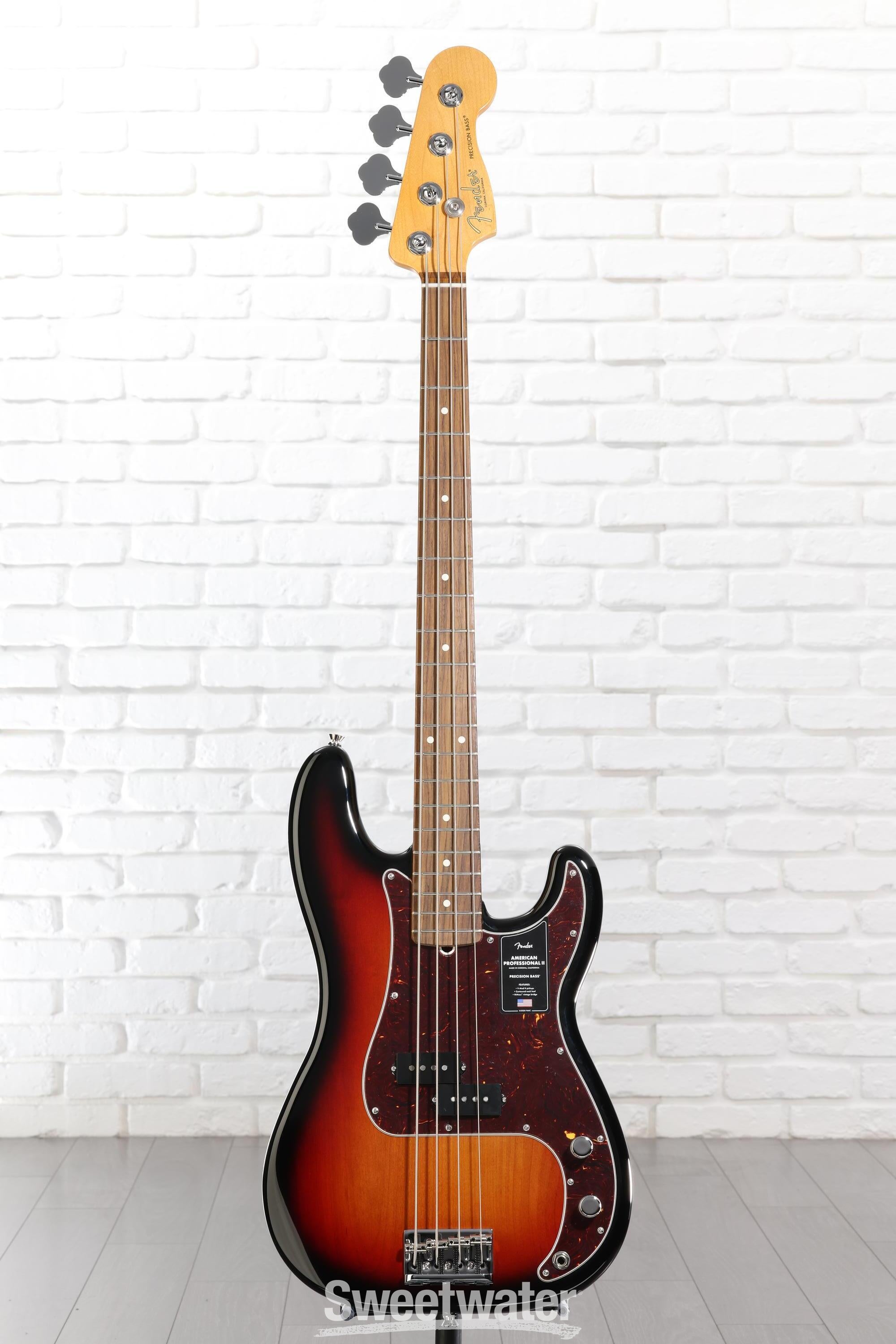 Fender American Professional II Precision Bass Guitar - 3-color