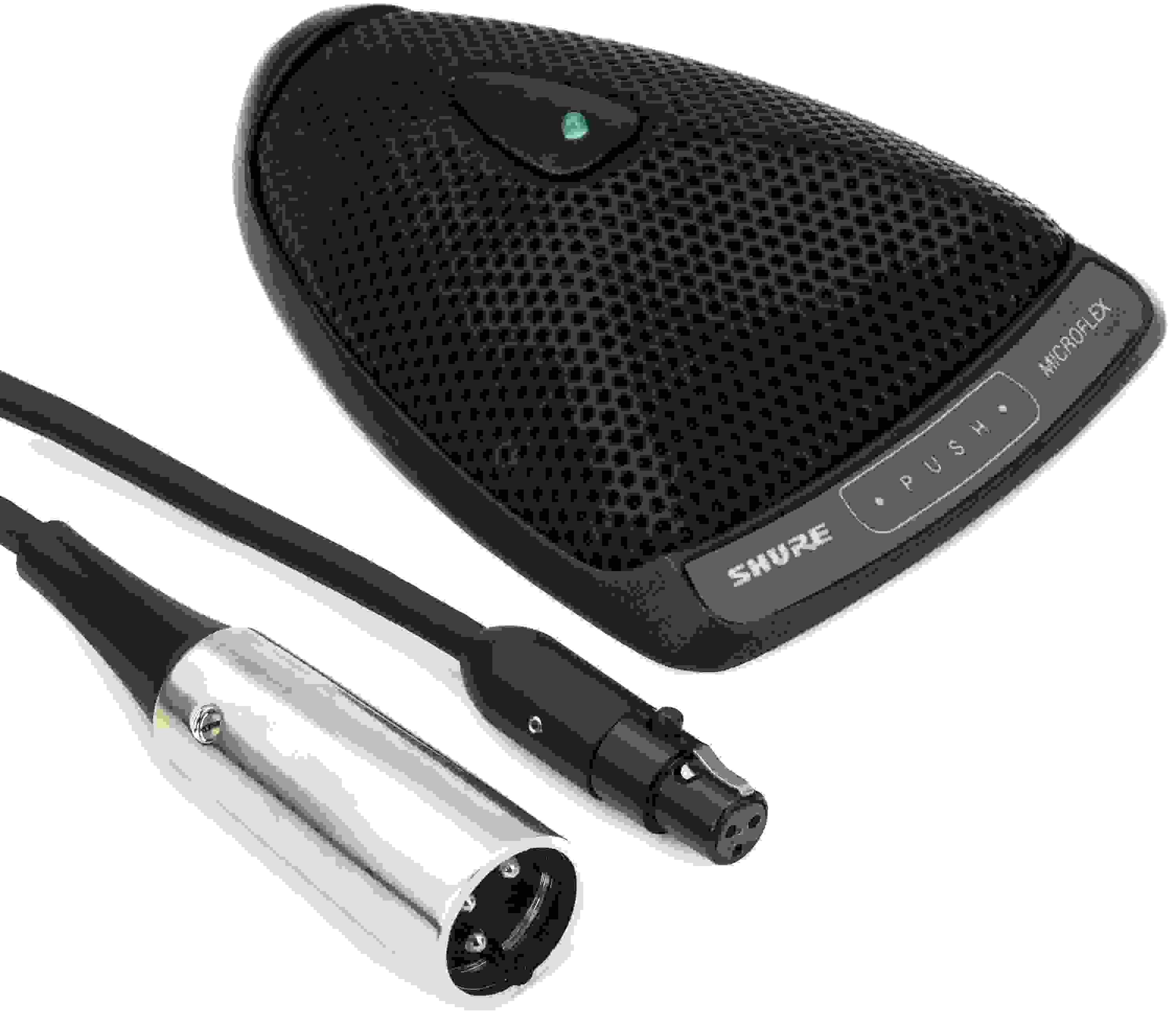 Shure MX393/S Microflex Supercardioid Boundary Microphone Sweetwater