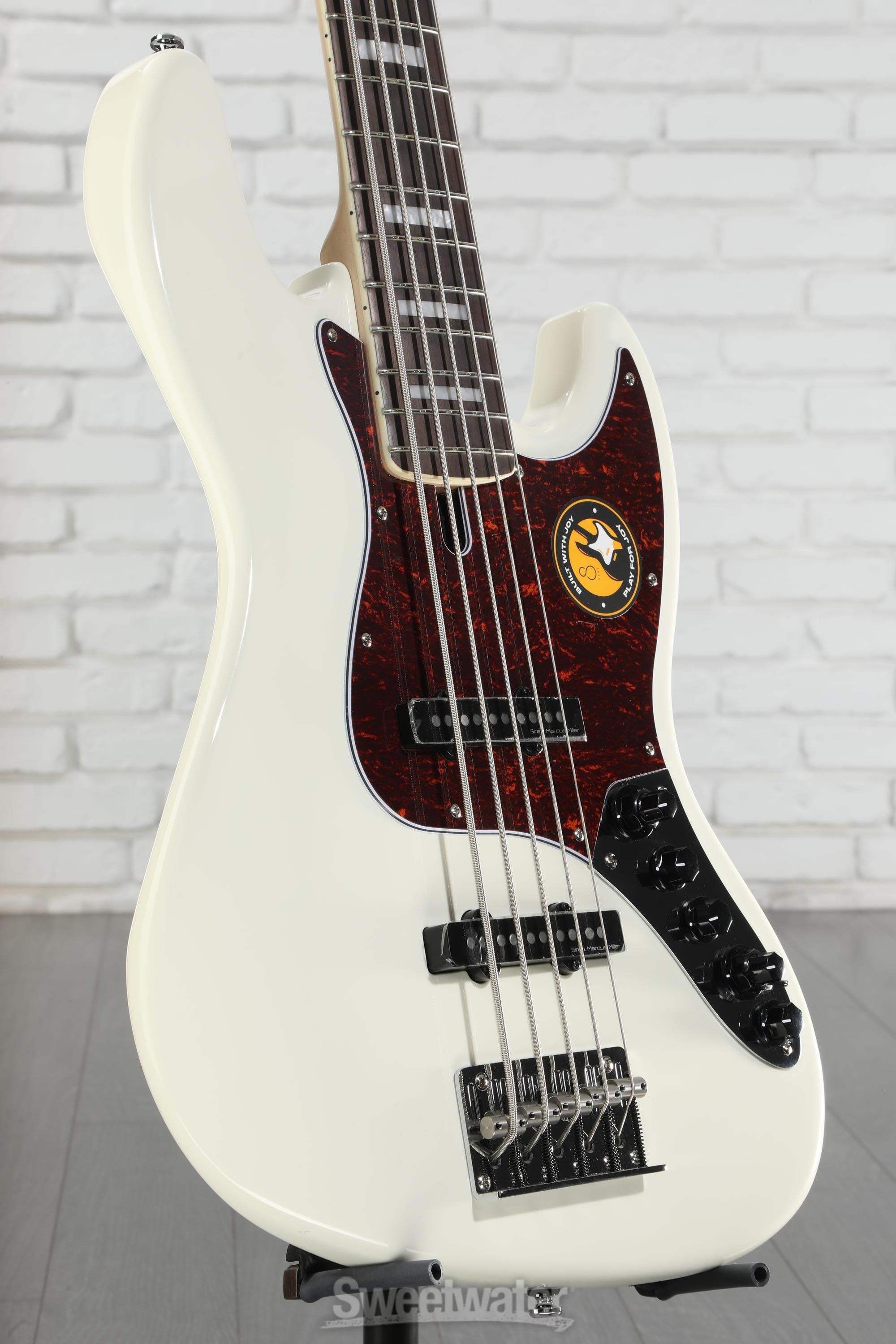 Sire Marcus Miller V7 Alder 5-string Bass Guitar - Antique White