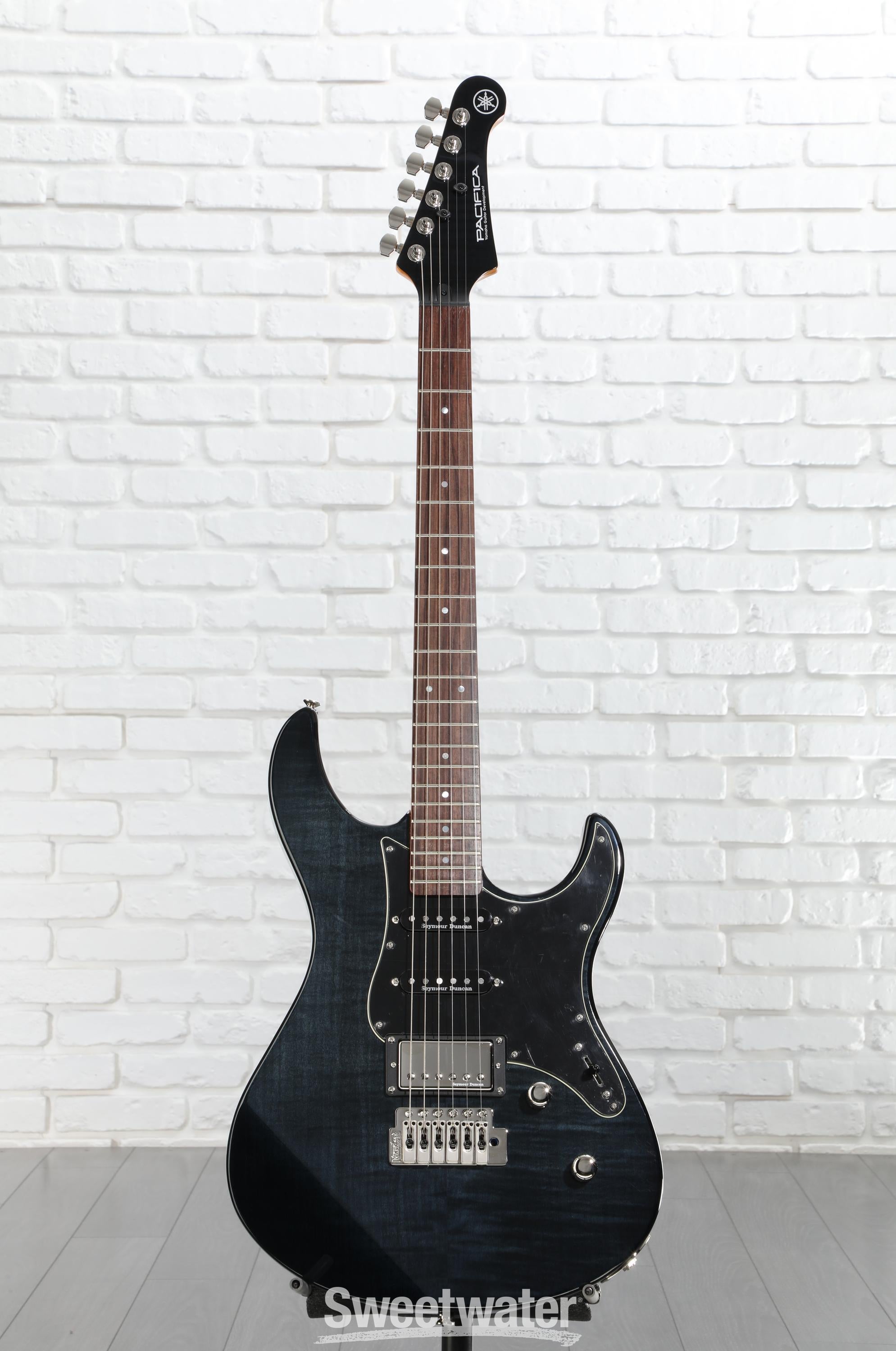 Yamaha PAC612VIIFM Pacifica Electric Guitar - Translucent Black