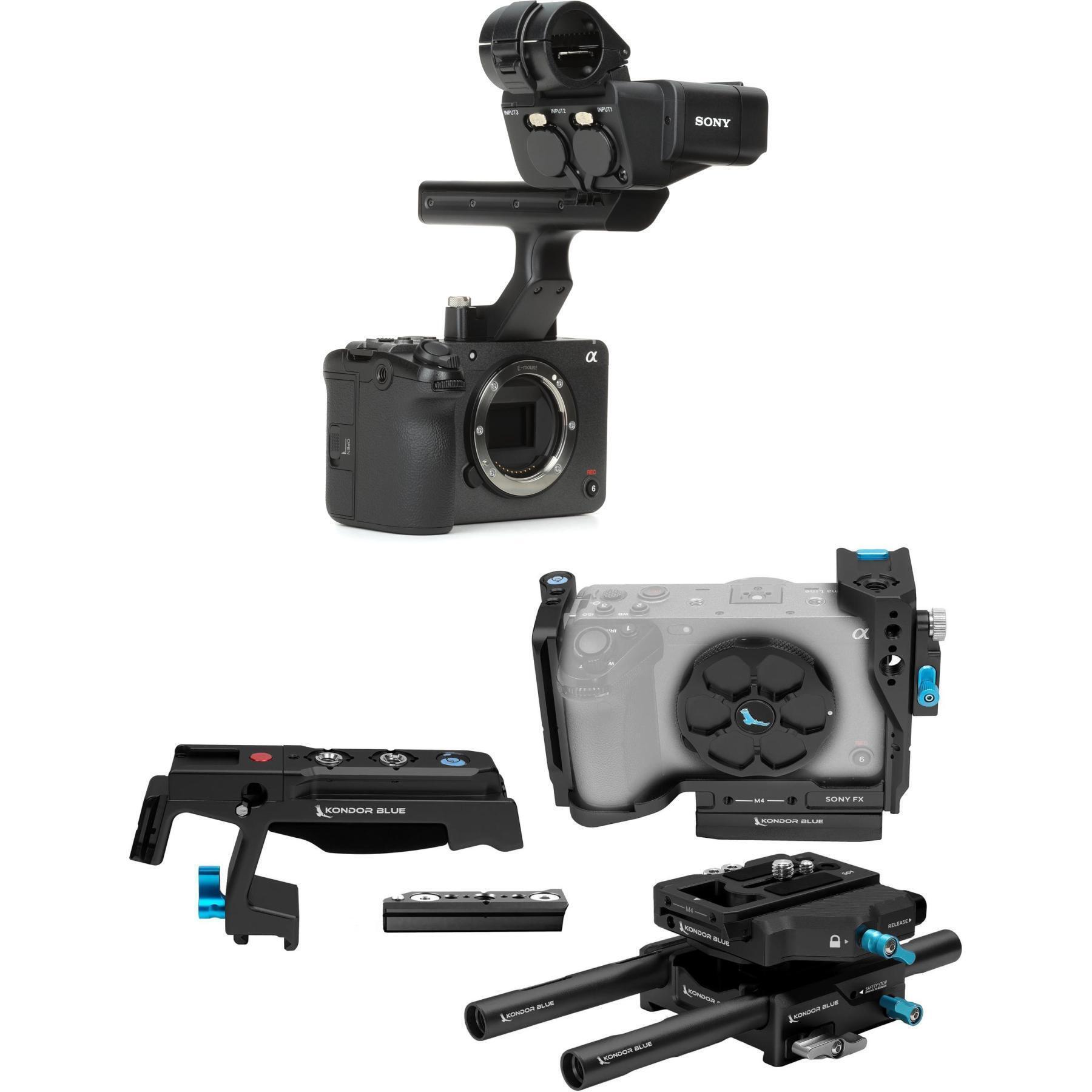 その他 SONY FX30/FX3 Convertible Cinerig Base RIGID.PRO Cinema Camera Rig Base for Sony FX30/FX3 – Rigid