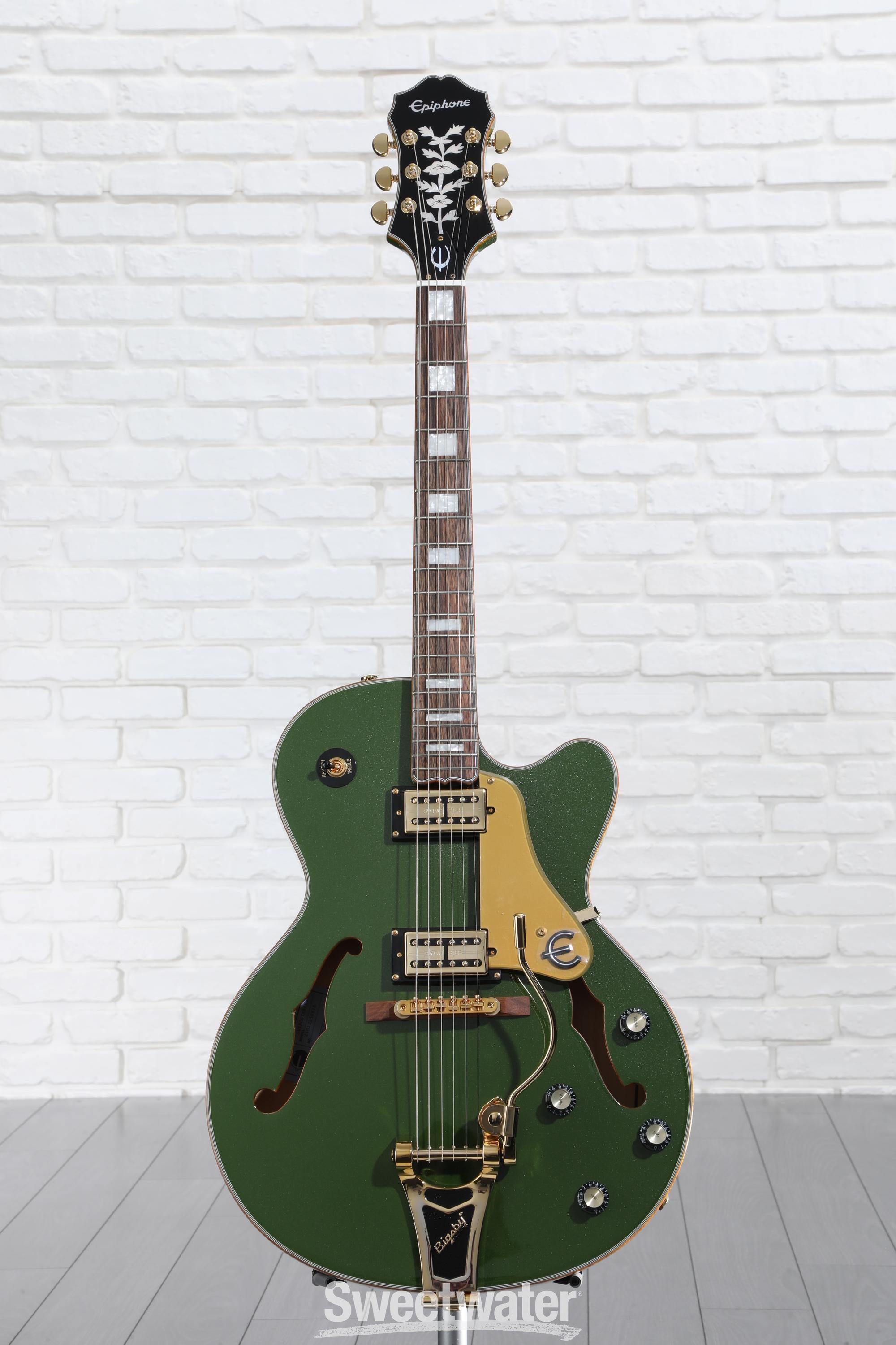 Epiphone Emperor Swingster Hollowbody - Forest Green Metallic