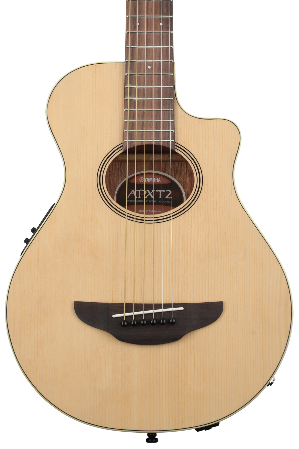 Yamaha APXT2 3/4-size Thinline Cutaway Acoustic-electric Guitar