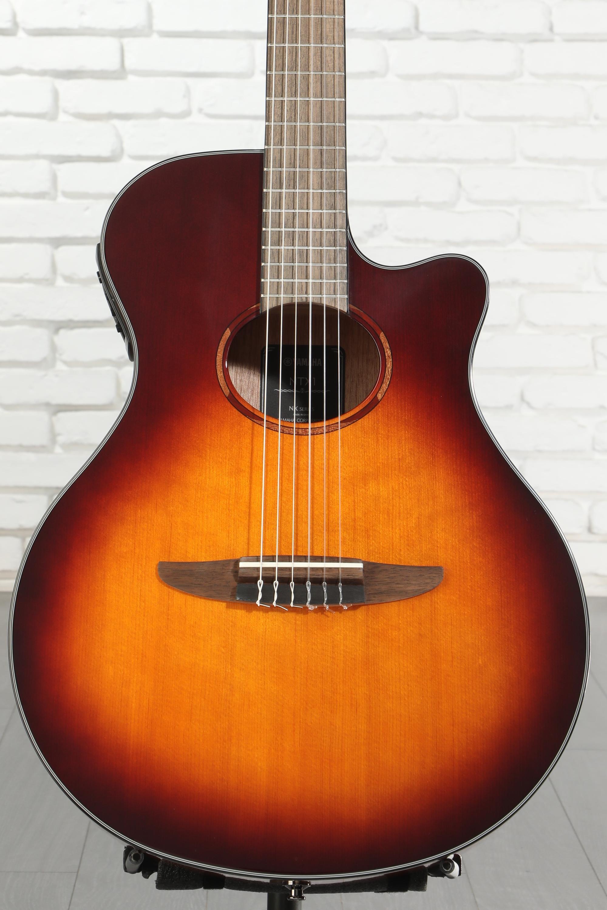 Yamaha NTX1 Nylon String Acoustic-electric Guitar - Brown Sunburst