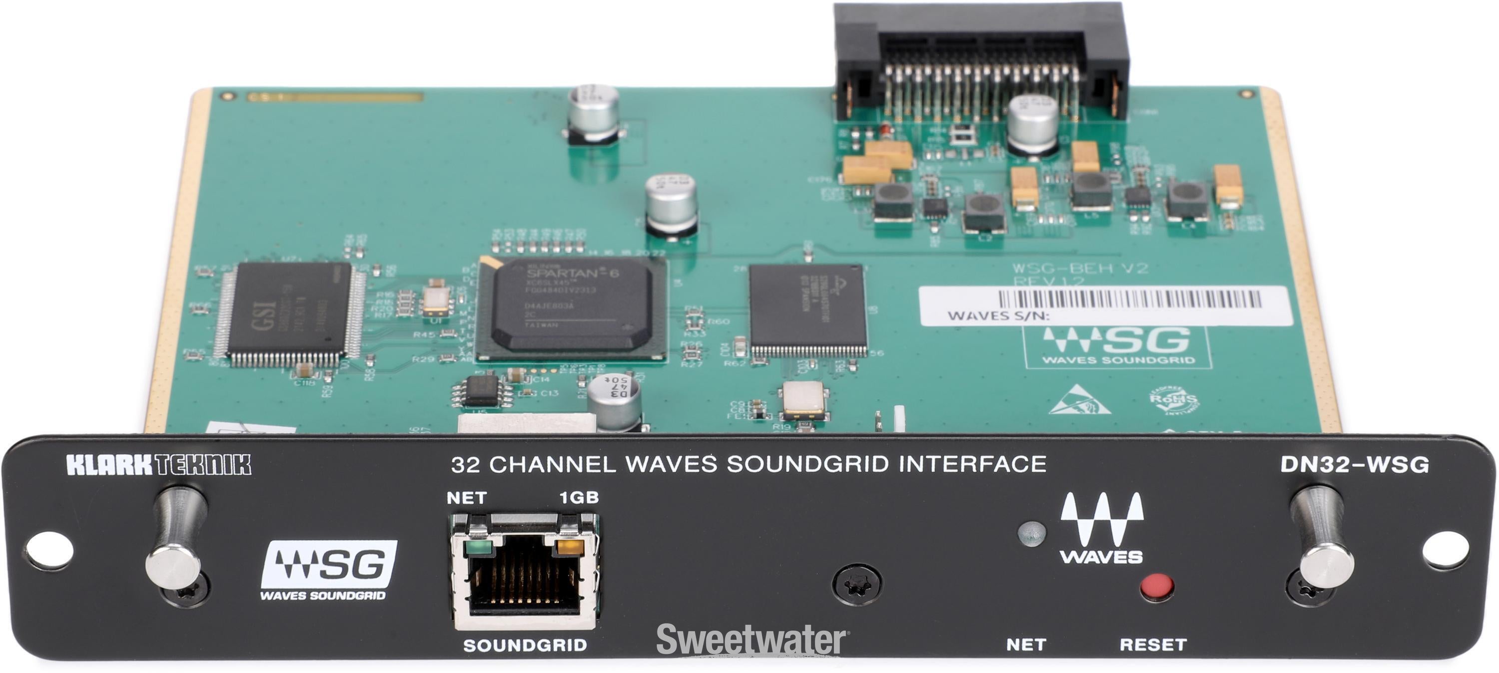 Klark Teknik DN32-WSG 32-channel Waves SoundGrid Expansion