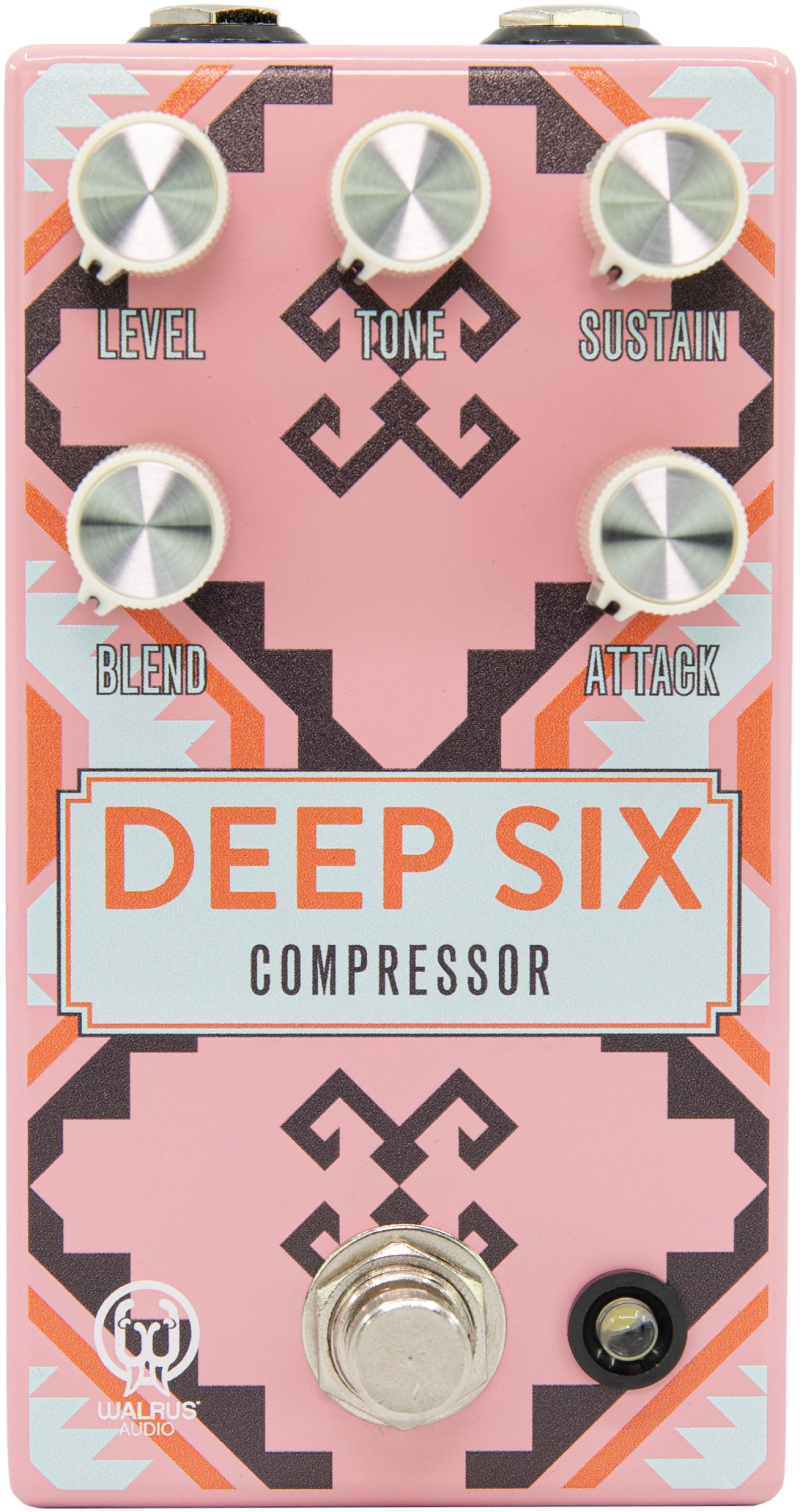 Walrus Audio Deep Six V3 Compressor Pedal - Santa Fe Series | Sweetwater