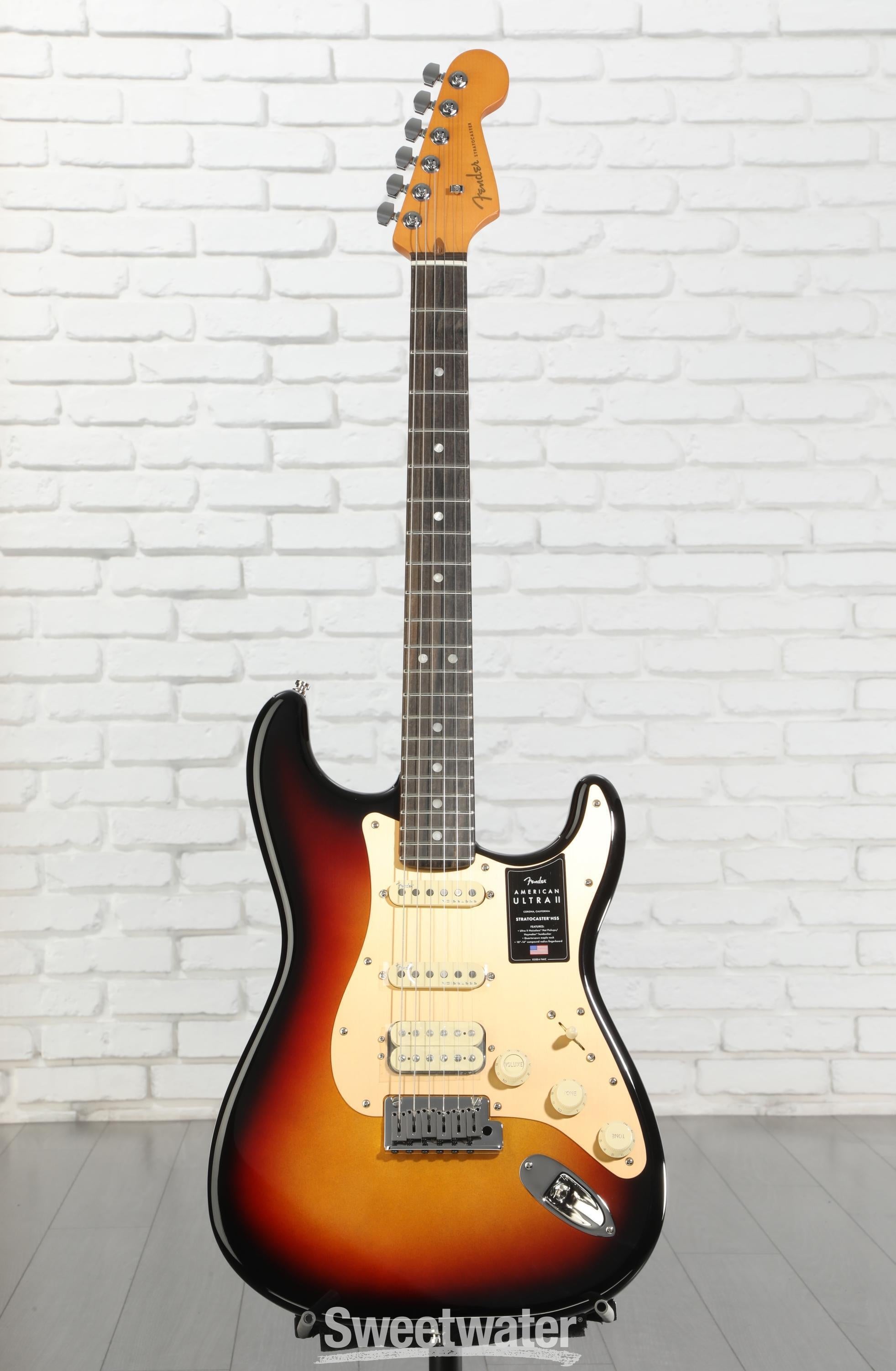 Fender American Ultra II Stratocaster HSS Electric Guitar
