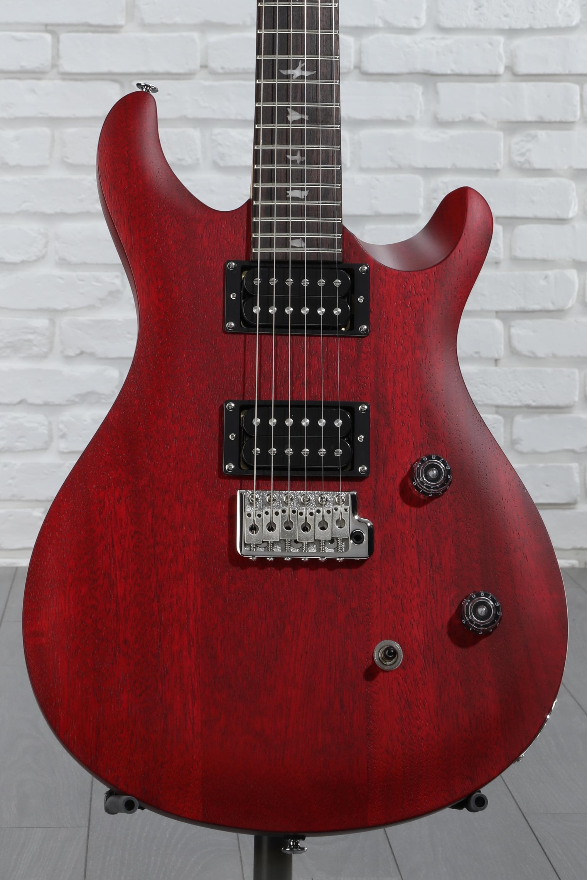 PRS SE CE 24 Standard Satin Electric Guitar - Vintage Cherry