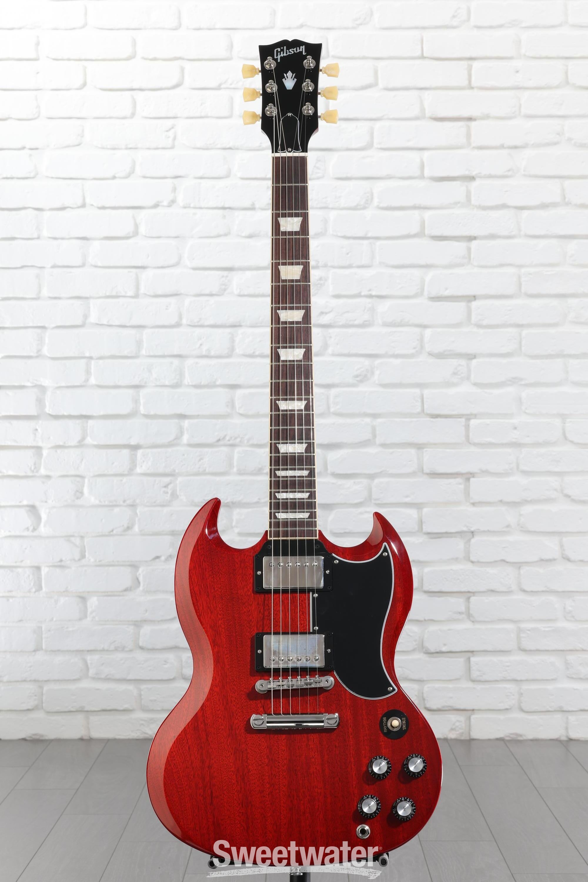 Gibson SG Standard '61 Electric Guitar - Vintage Cherry | Sweetwater