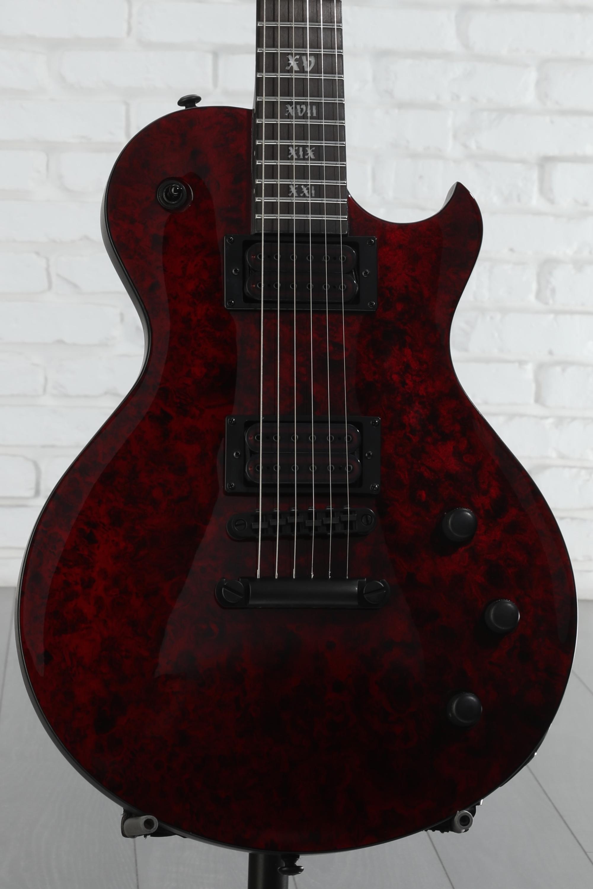 「A6M5_zeke 」SCHECTER  Solo-II FR Schecter Solo-II FR Apocalypse - Red Reign | Sweetwater