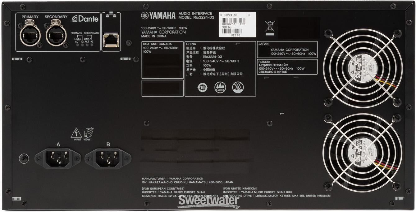 Rio3224-D I/Oラック I/Oラック（Rio3224-D）の製品詳細｜映像音響テクニカル