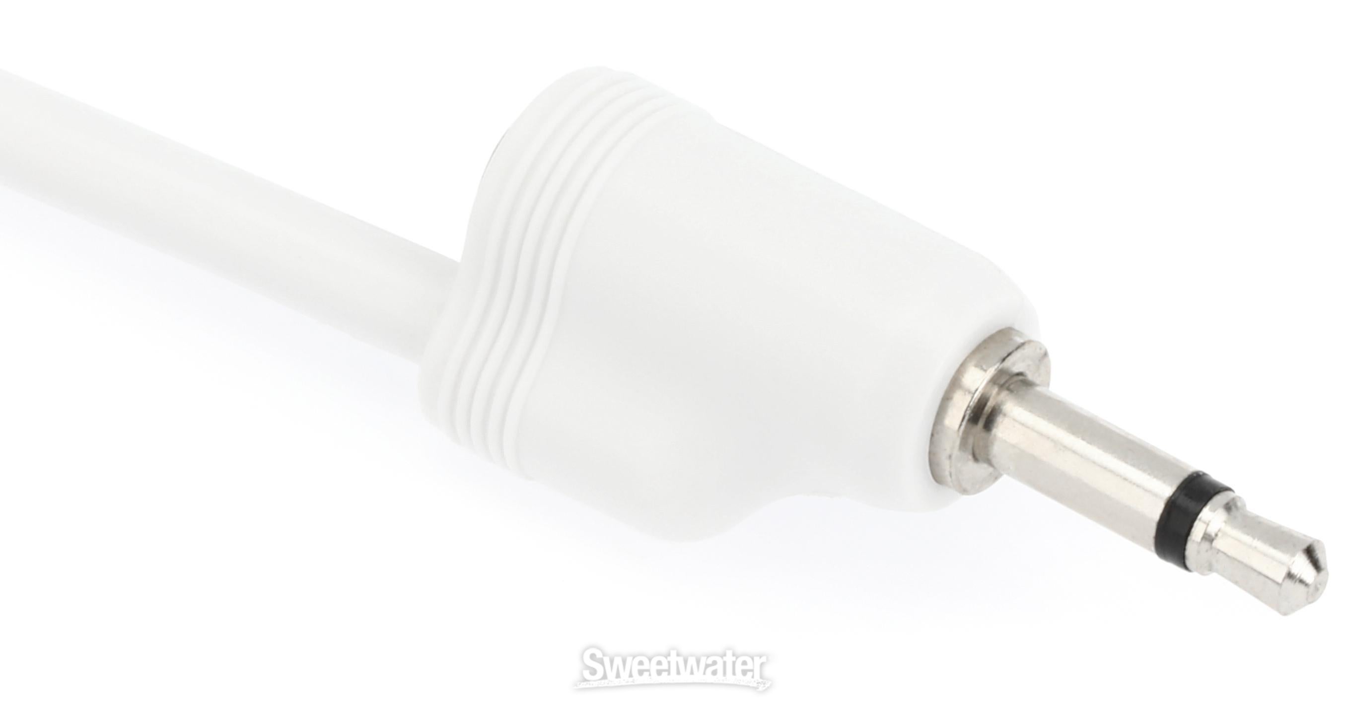 Tiptop Audio Stackcable Eurorack Patch Cable - 20cm, White (5-pack