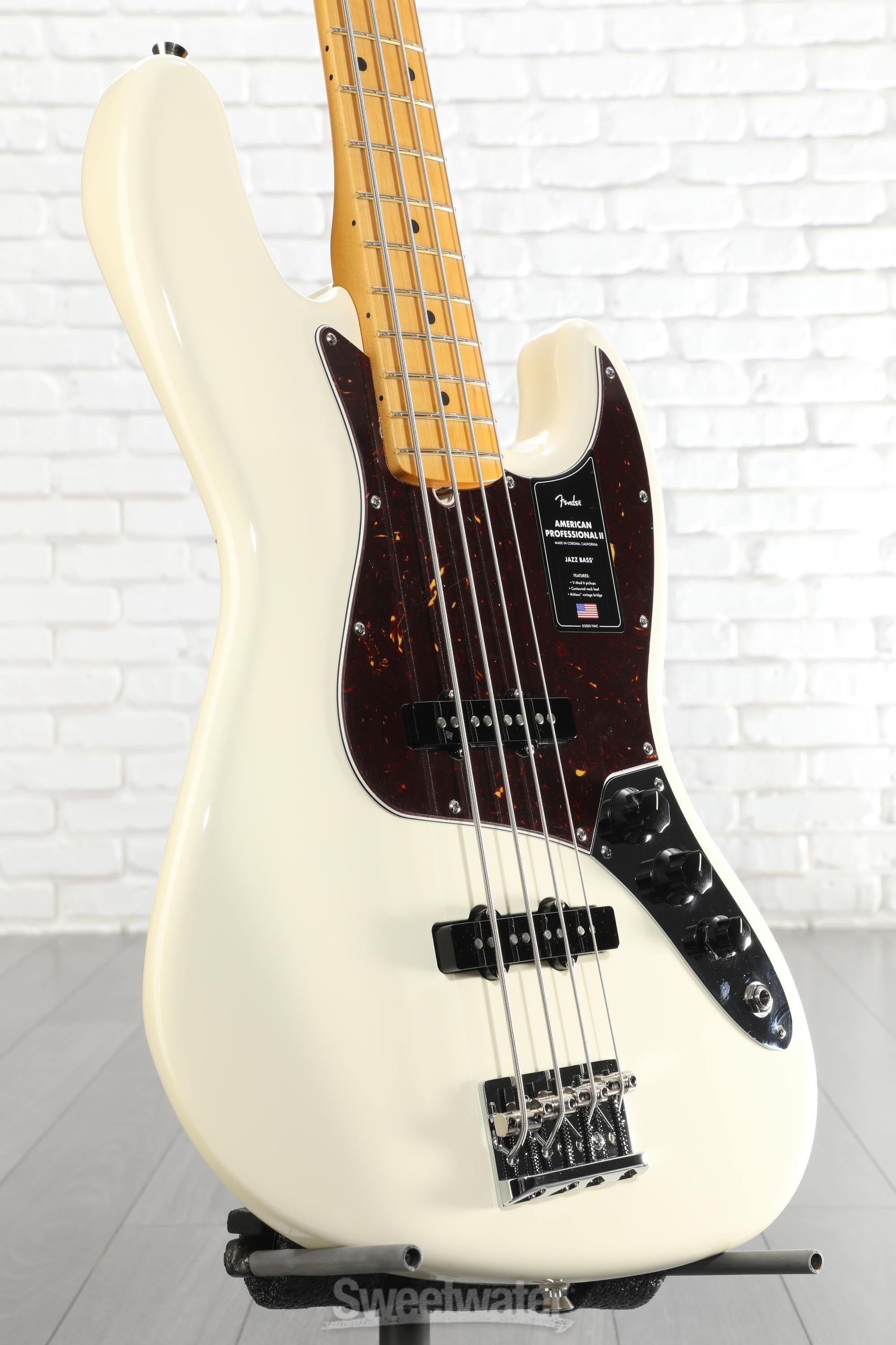 Fender American Professional II Jazz Bass - Olympic White with