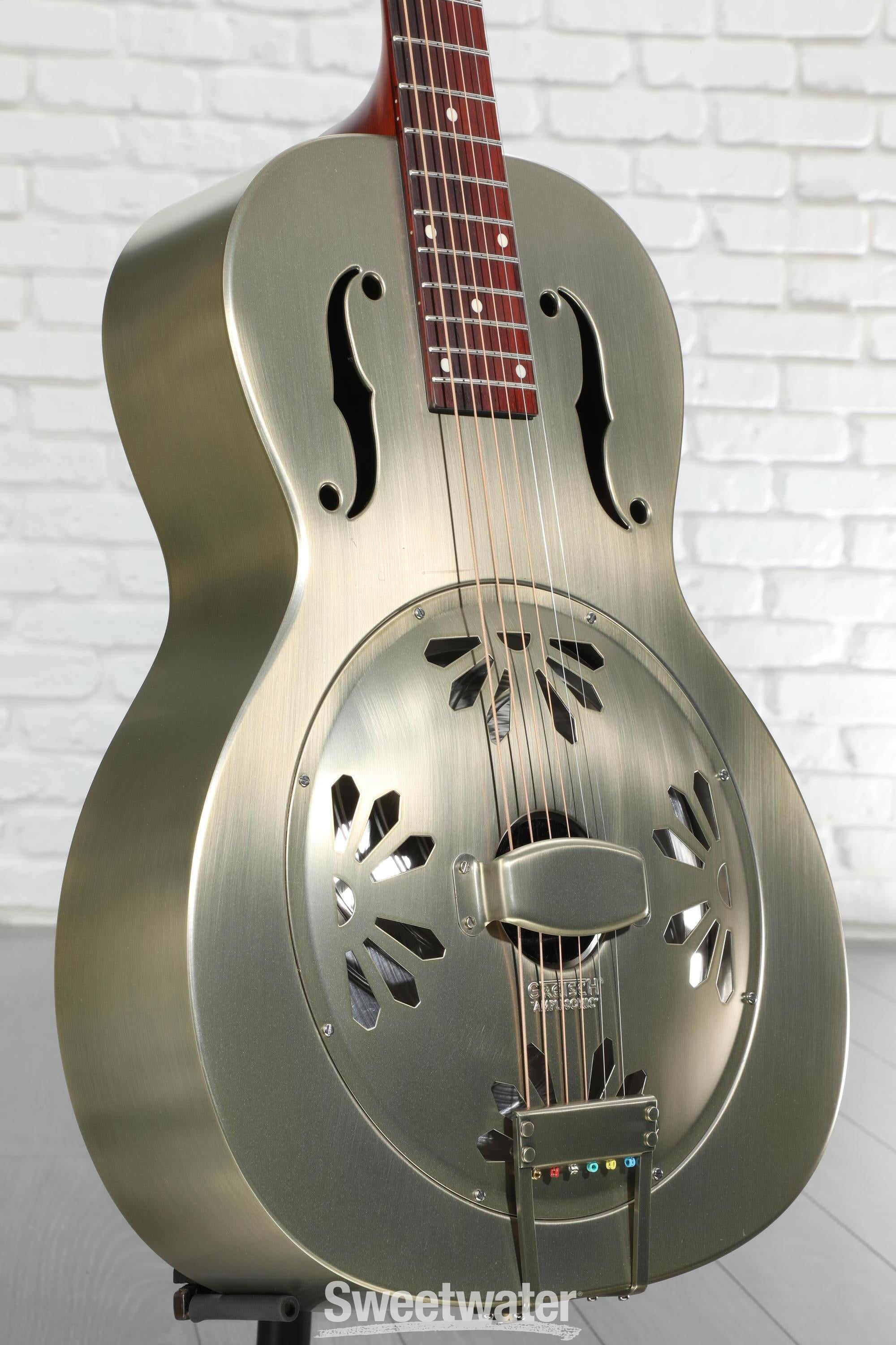 Gretsch G9201 Honey Dipper Roundneck Metal Resonator - Shed Roof