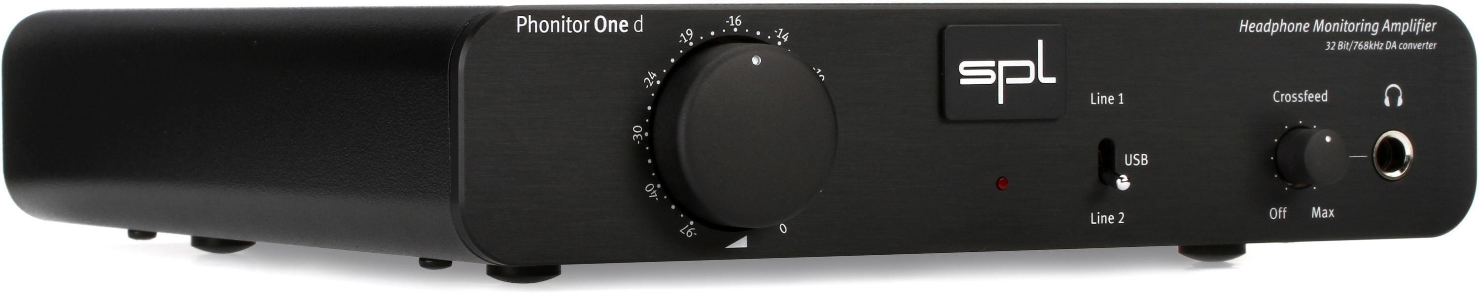 SPL Phonitor One D Headphone Amplifier with D/A Converter | Sweetwater