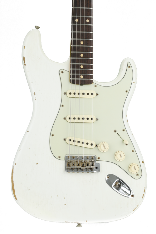 Fender Custom Shop 1961 Relic Stratocaster - Olympic White with