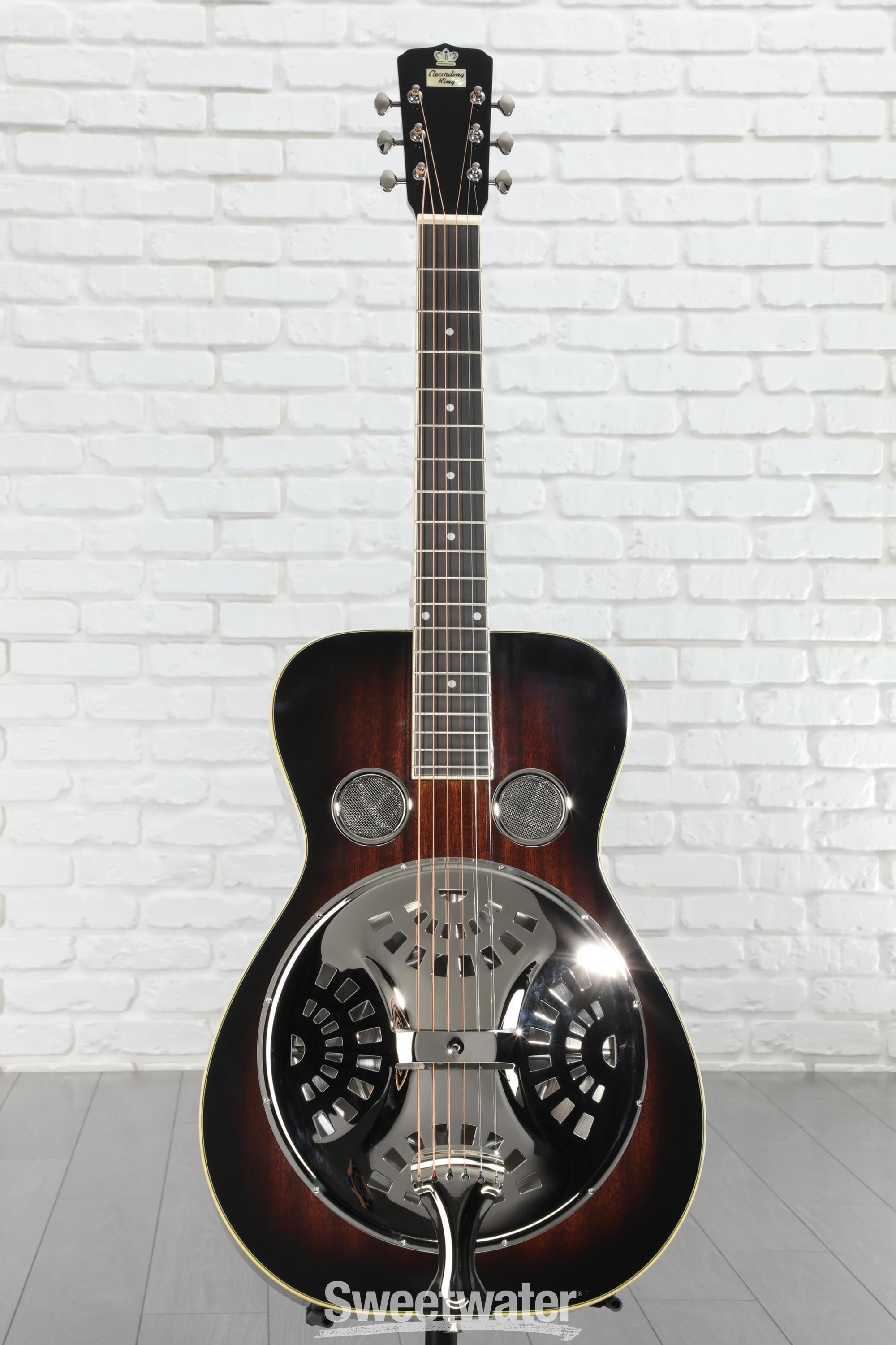 Recording King Professional Squareneck Resonator Guitar - Vintage