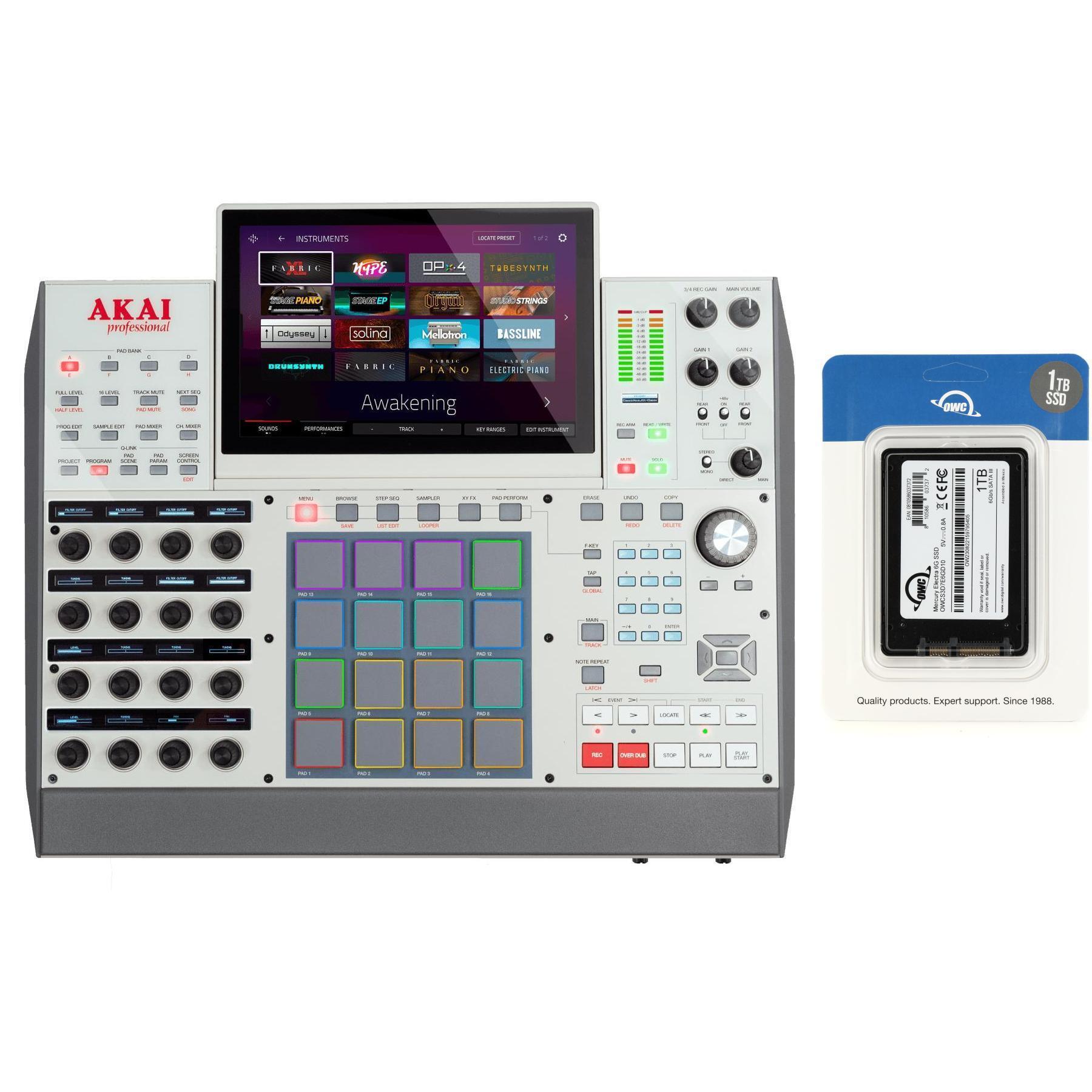 Akai Professional MPC X Standalone Sampler and Sequencer with 1TB  Solid-state Drive - Special Edition | Sweetwater